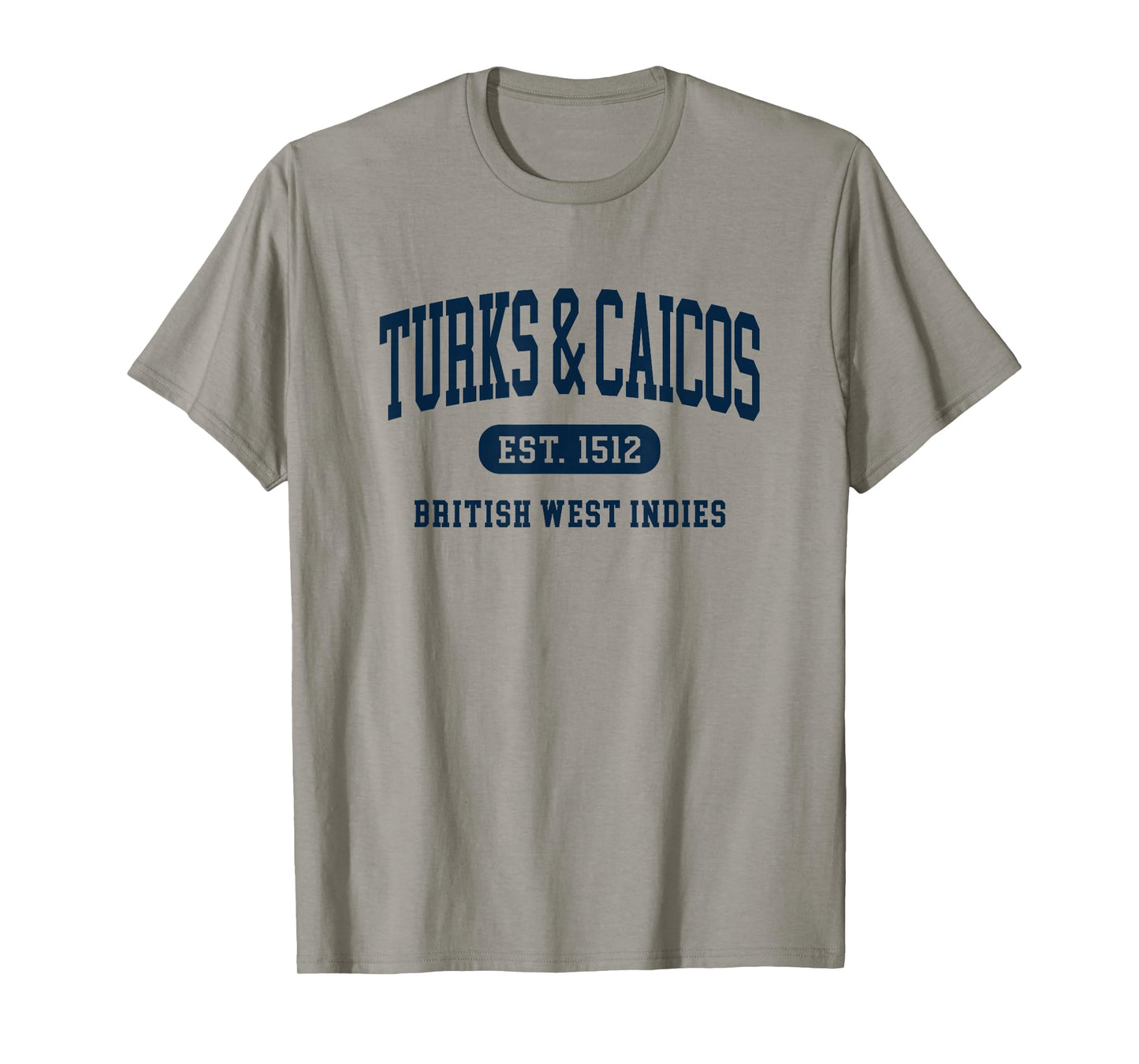 Turks and Caicos Islands Retro Preppy Throwback Souvenir T-Shirt