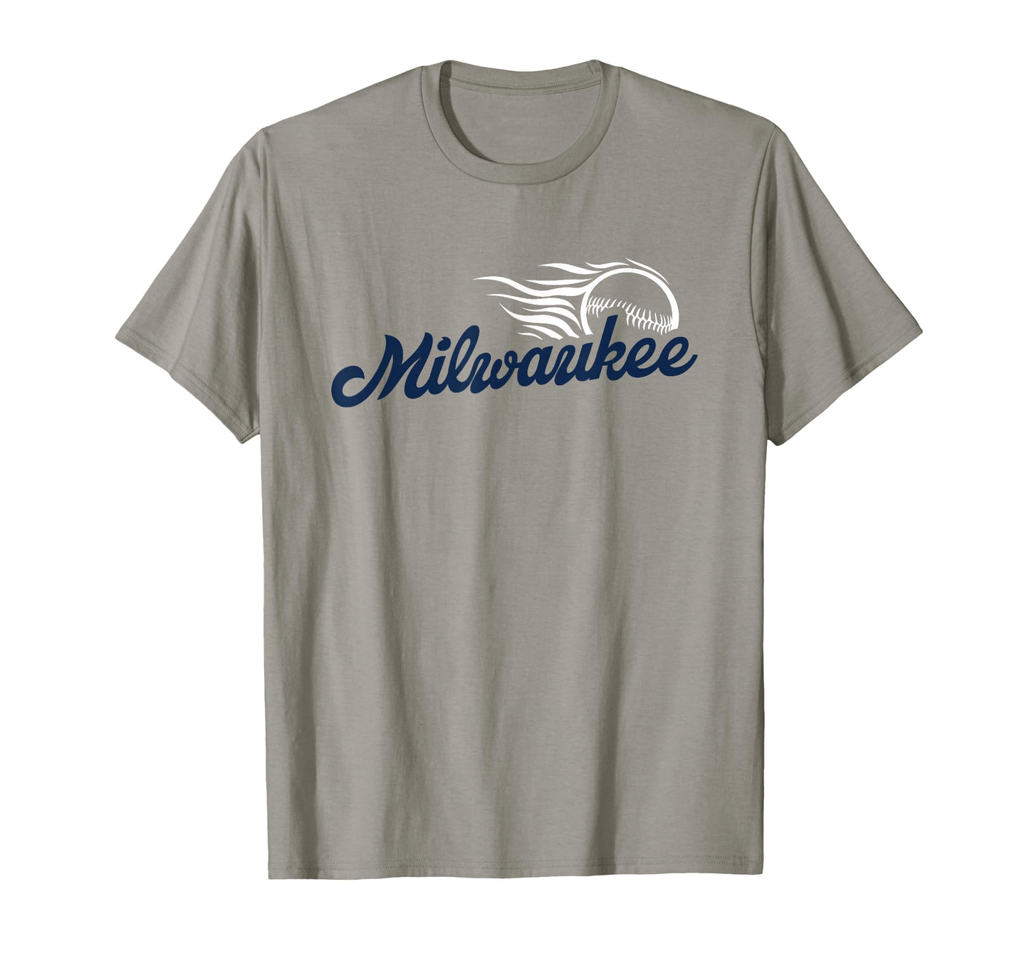 Milwaukee Baseball Vintage Minimalist Retro Baseball Lover T-Shirt