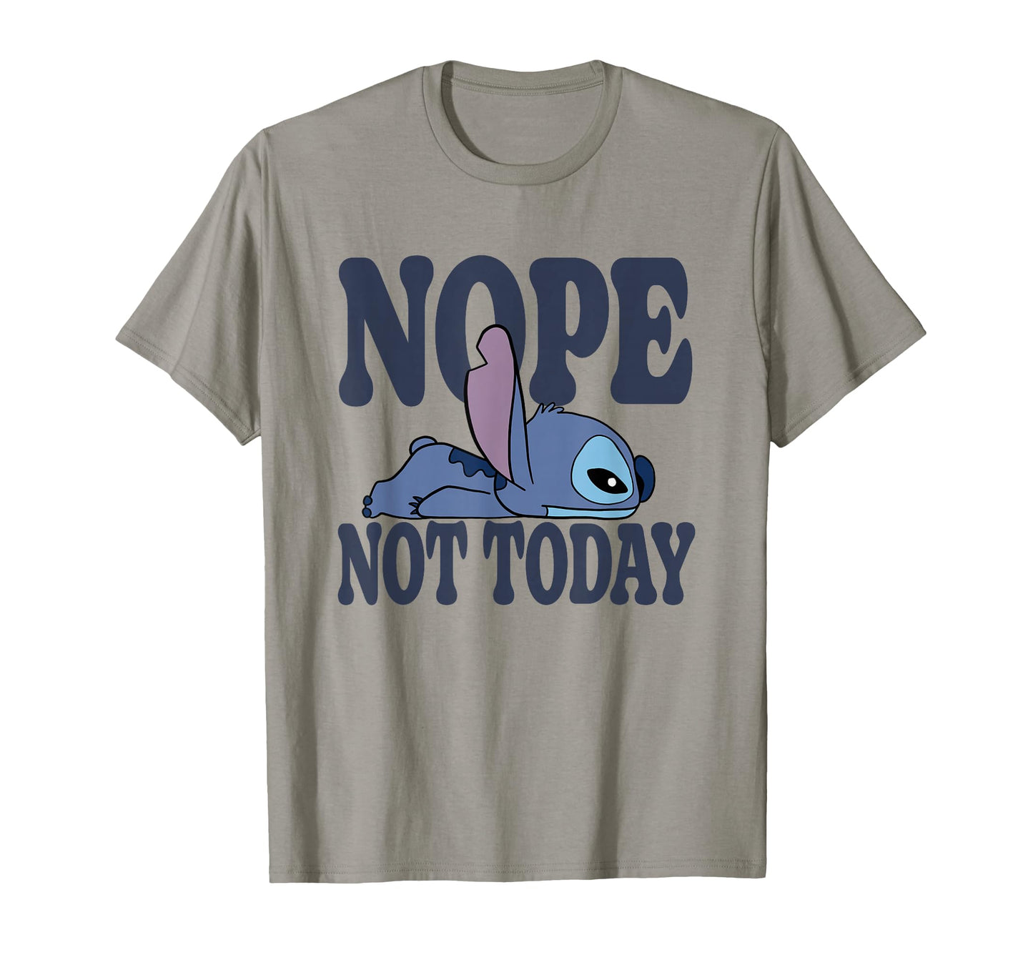 Disney Lilo & Stitch Nope Not Today Sleepy Stitch T-Shirt