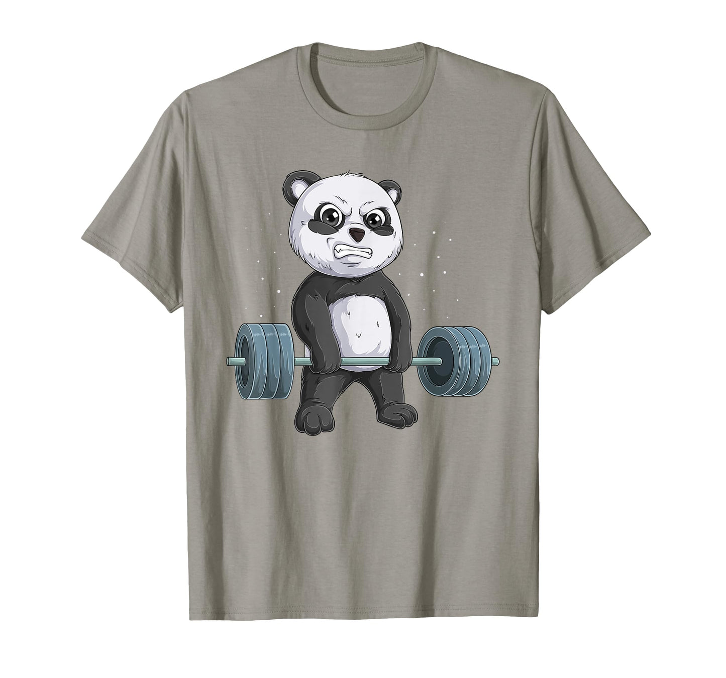 Panda Bear Weightlifting Funny Deadlift Men Fitness Gym T-Shirt