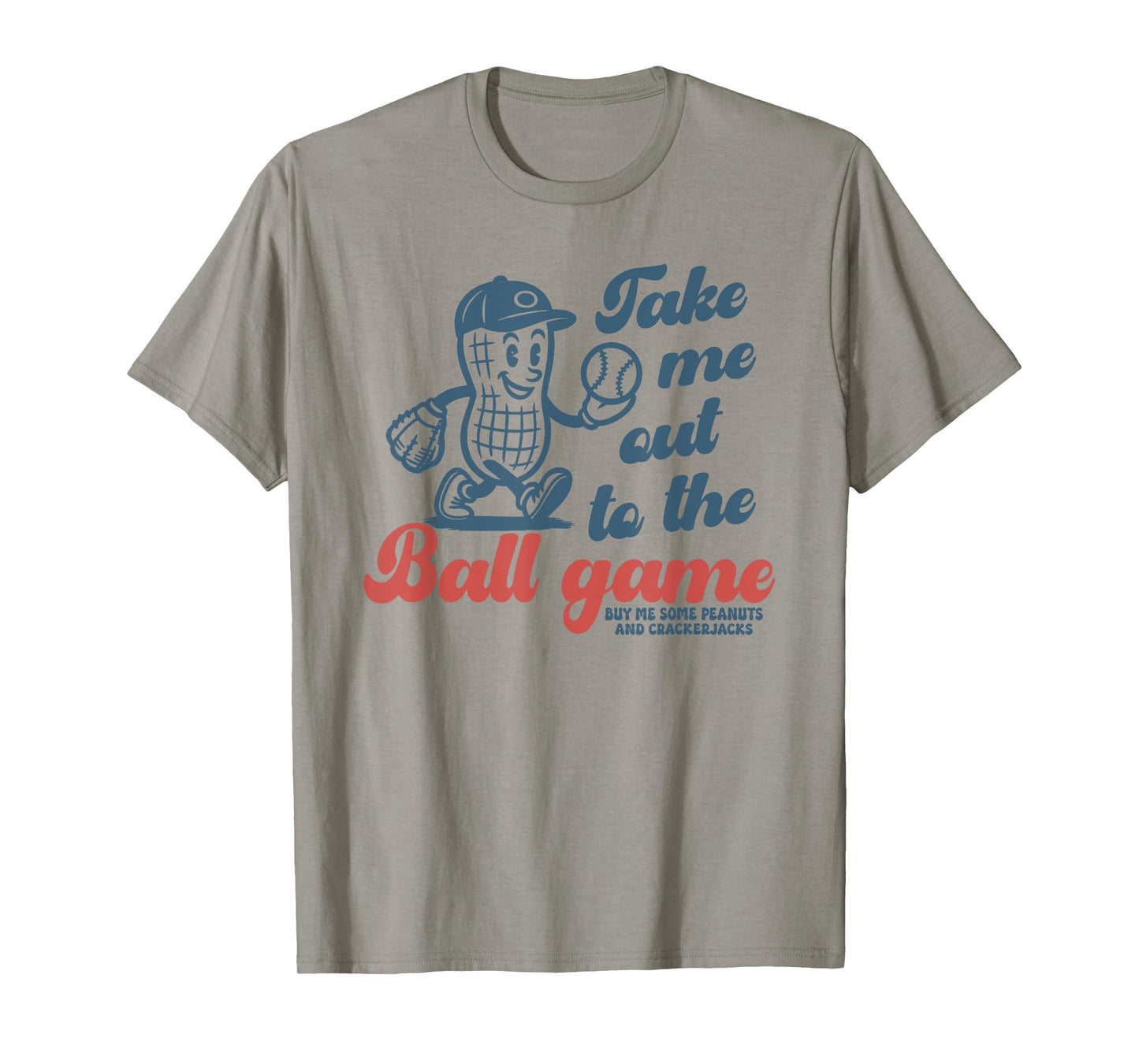 Take Me Out To The Ball Game, Retro Baseball T-Shirt
