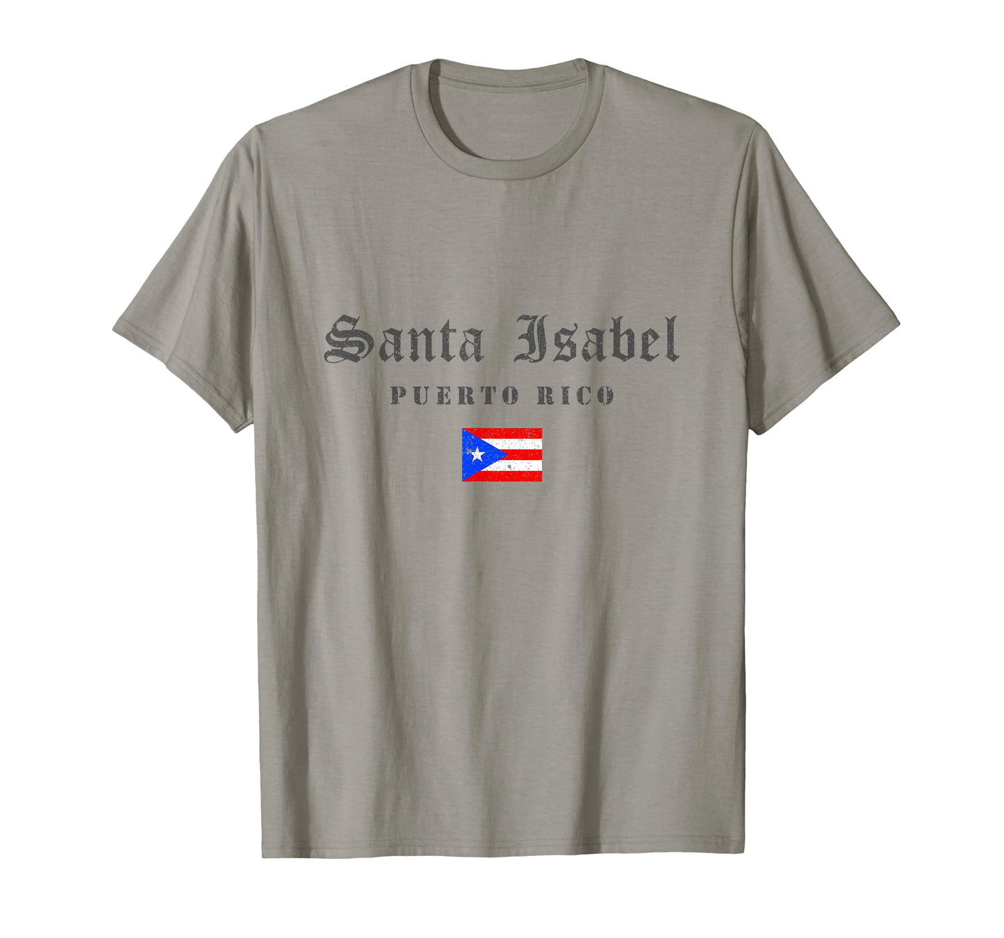 Santa Isabel Puerto Rico Flag Pride Home Root Travel T-Shirt
