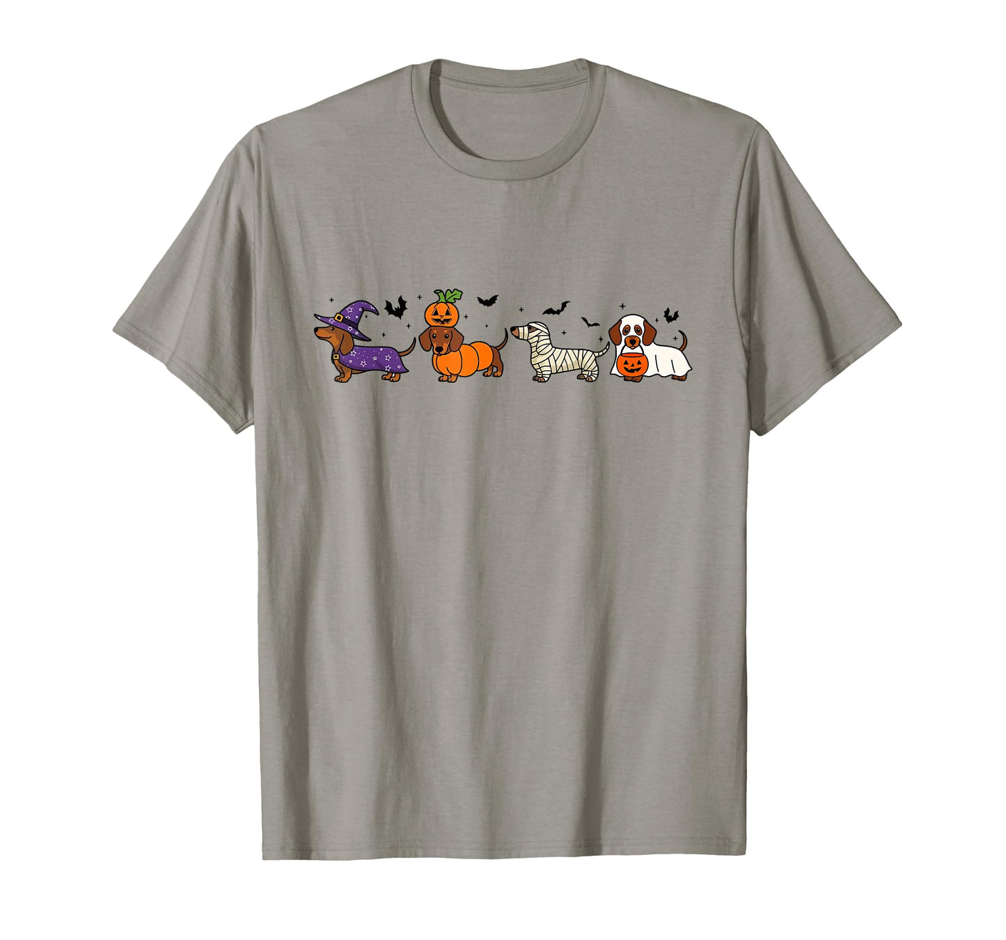 Dachshund Halloween Funny Hot Dog Sausage Dog Spooky Season T-Shirt