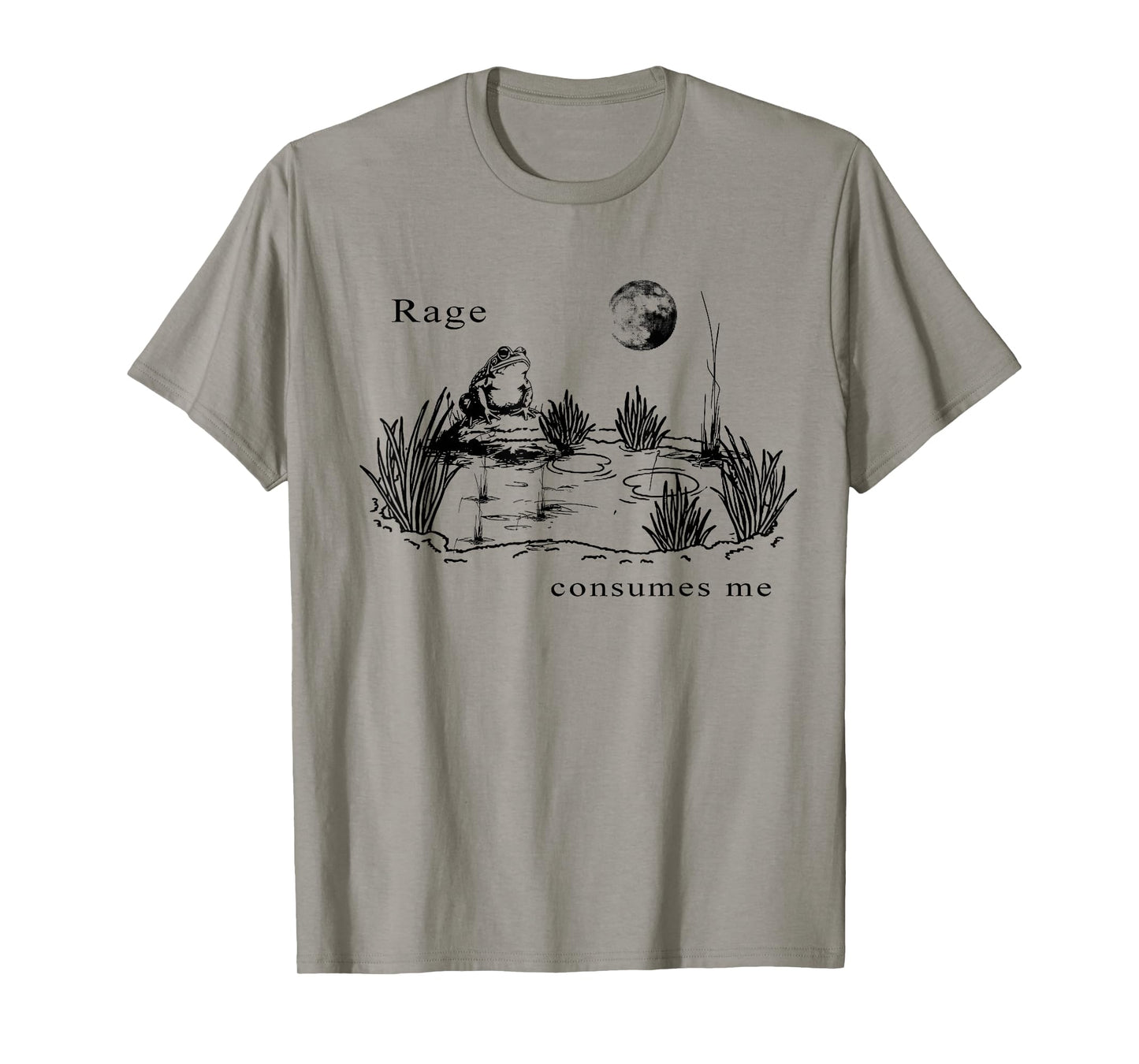 rage consumes me frog funny Vintage Frog nature T-Shirt