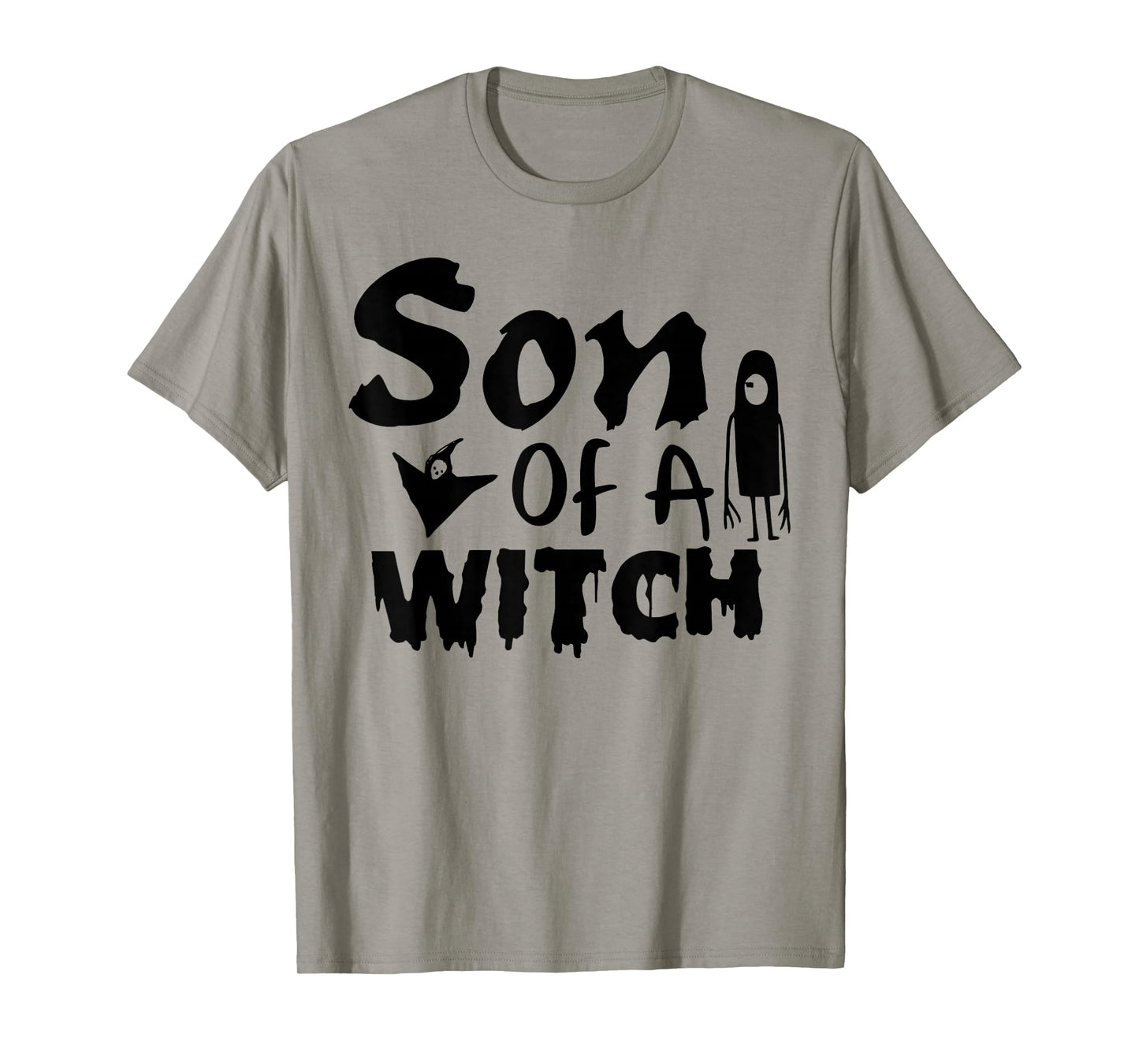 Son of a Witch Toddler HalloweenCostume Family Mamas Boys T-Shirt