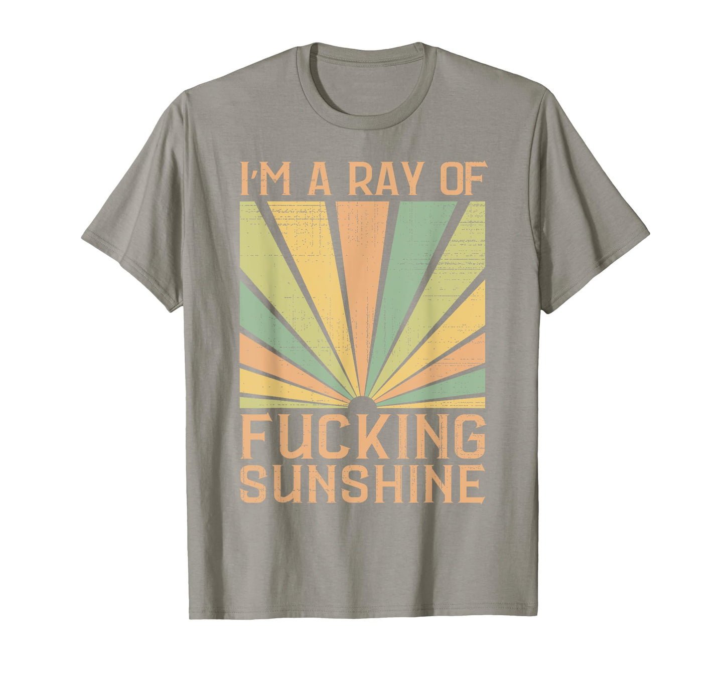 Iβm A Ray of F-ing Sunshine Sarcastic Humor Summer Vacation T-Shirt
