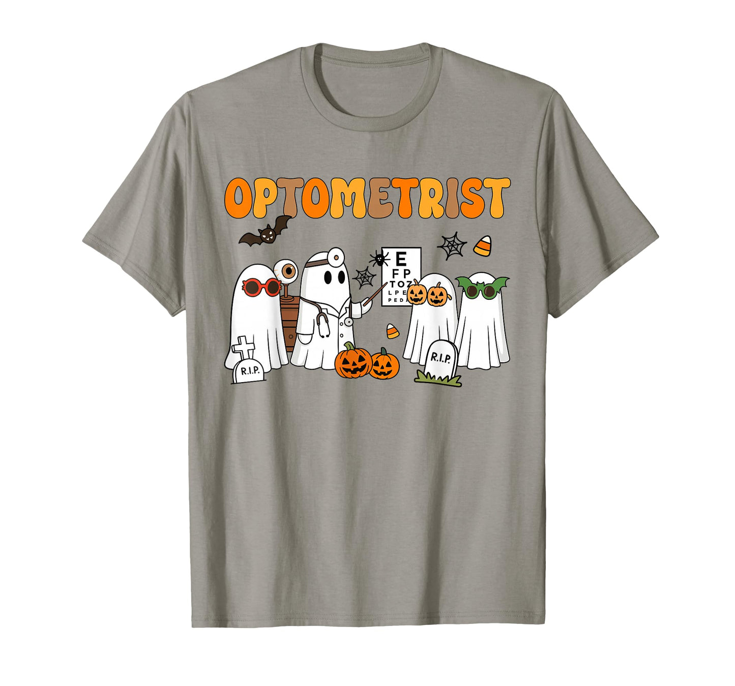 Optometrist Halloween Nurse Sight Squad Optometry Eye Dr T-Shirt