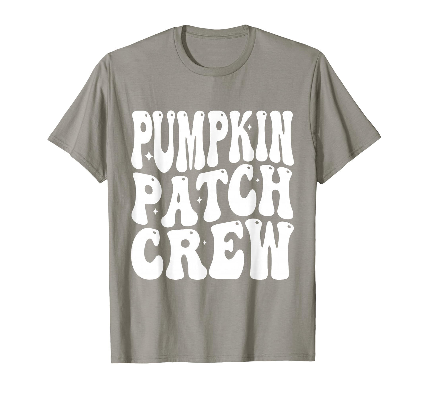 Pumpkin Patch Crew Matching Family Halloween Groovy T-Shirt