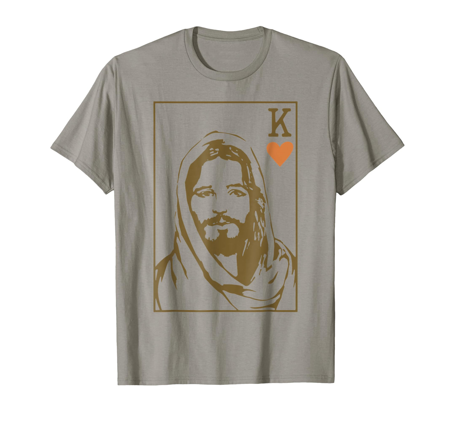 King of Hearts Card Christian T-Shirt