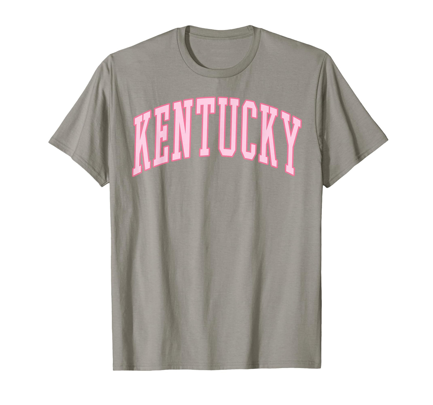 Kentucky Vintage Preppy Varsity Pink Sports T-Shirt