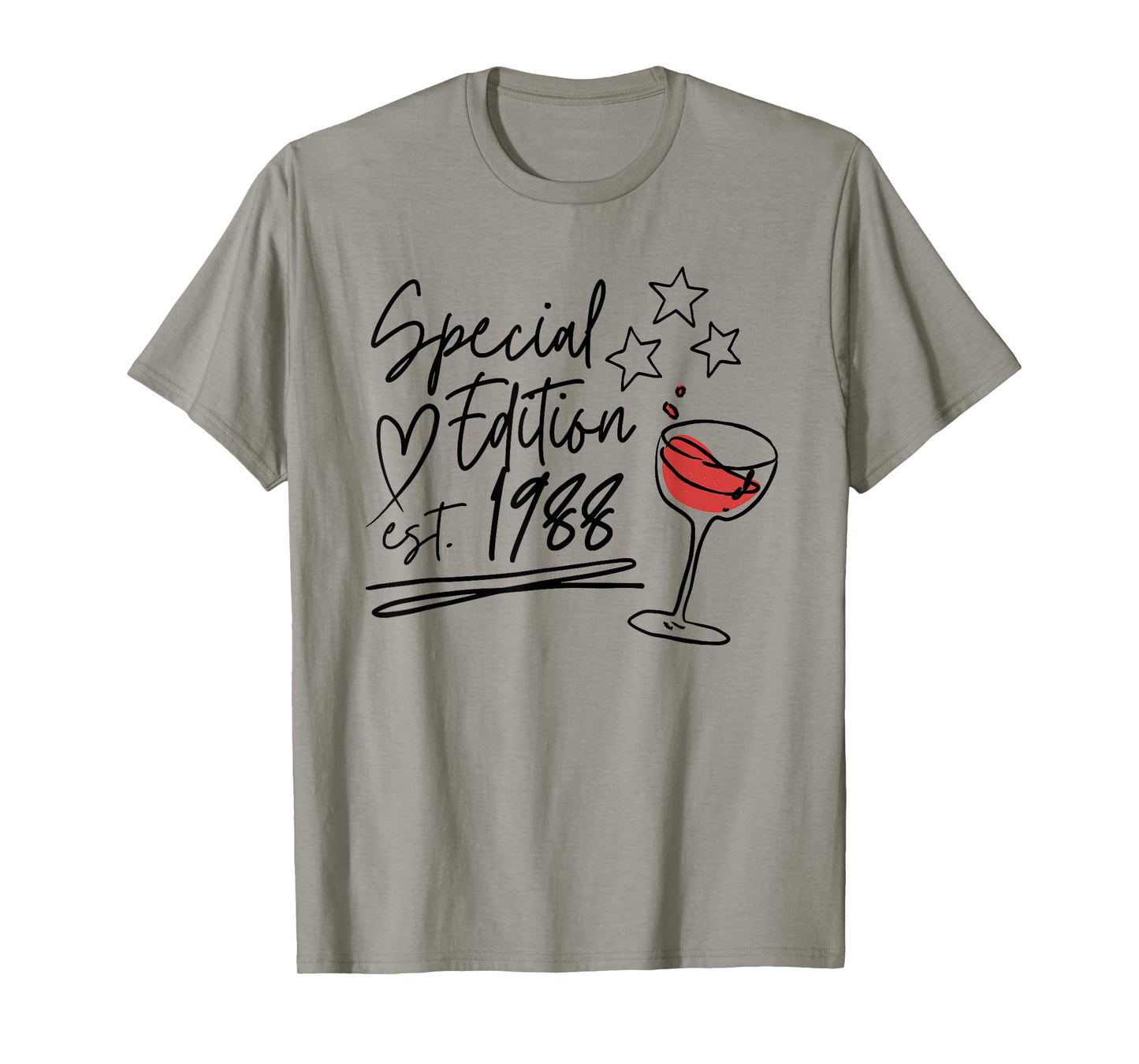Year Of Birth 1988 Birthday Design Vintage Born In 1988 T-Shirt
