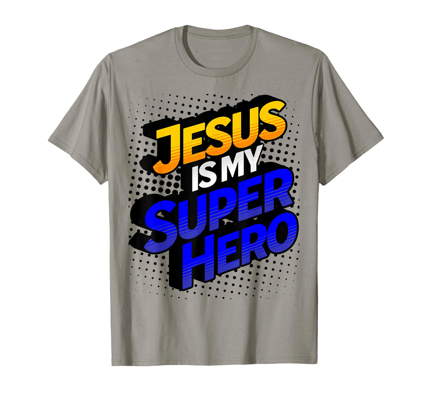 Jesus Is My Superhero Comic Book Christian T-Shirt