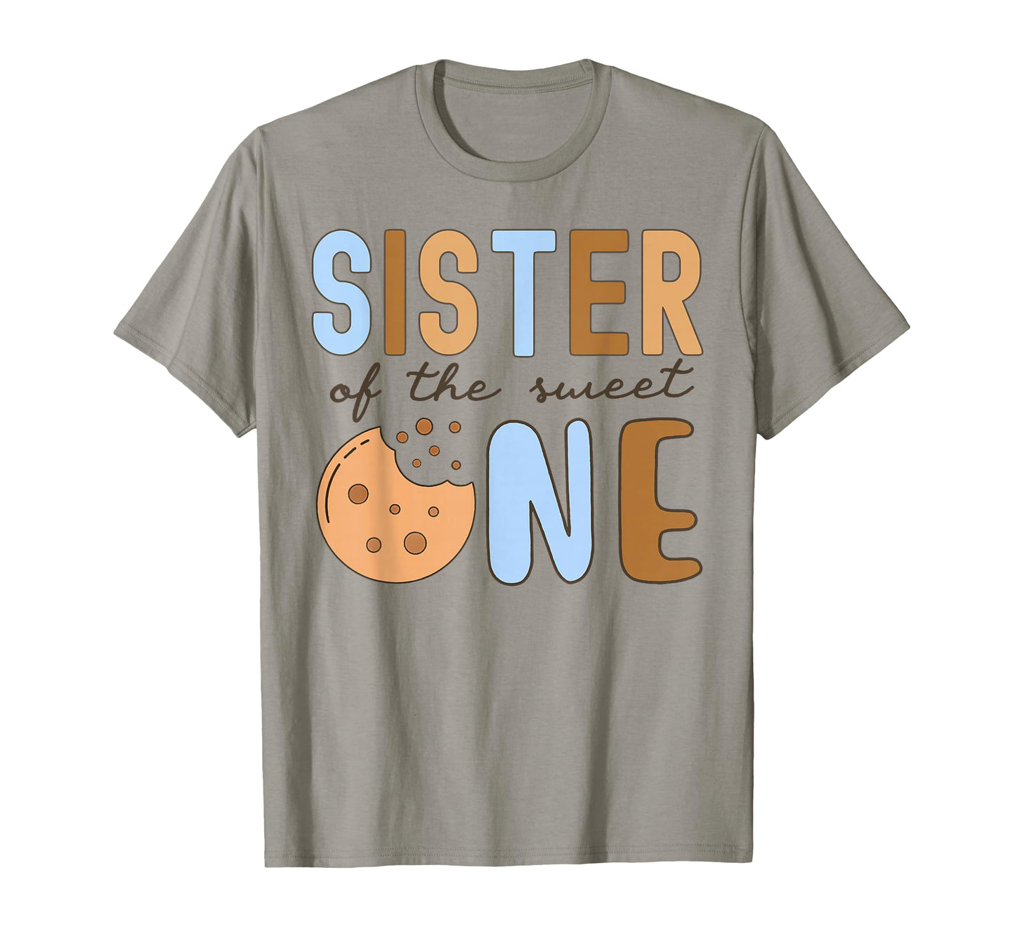 Sister Of The Sweet One Cookies and Milk 1st Birthday Family T-Shirt