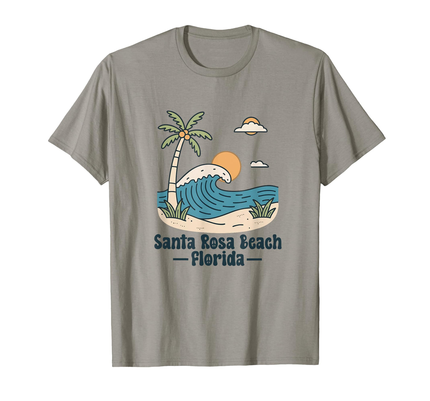 Santa Rosa Beach Florida Souvenir Walton County T-Shirt