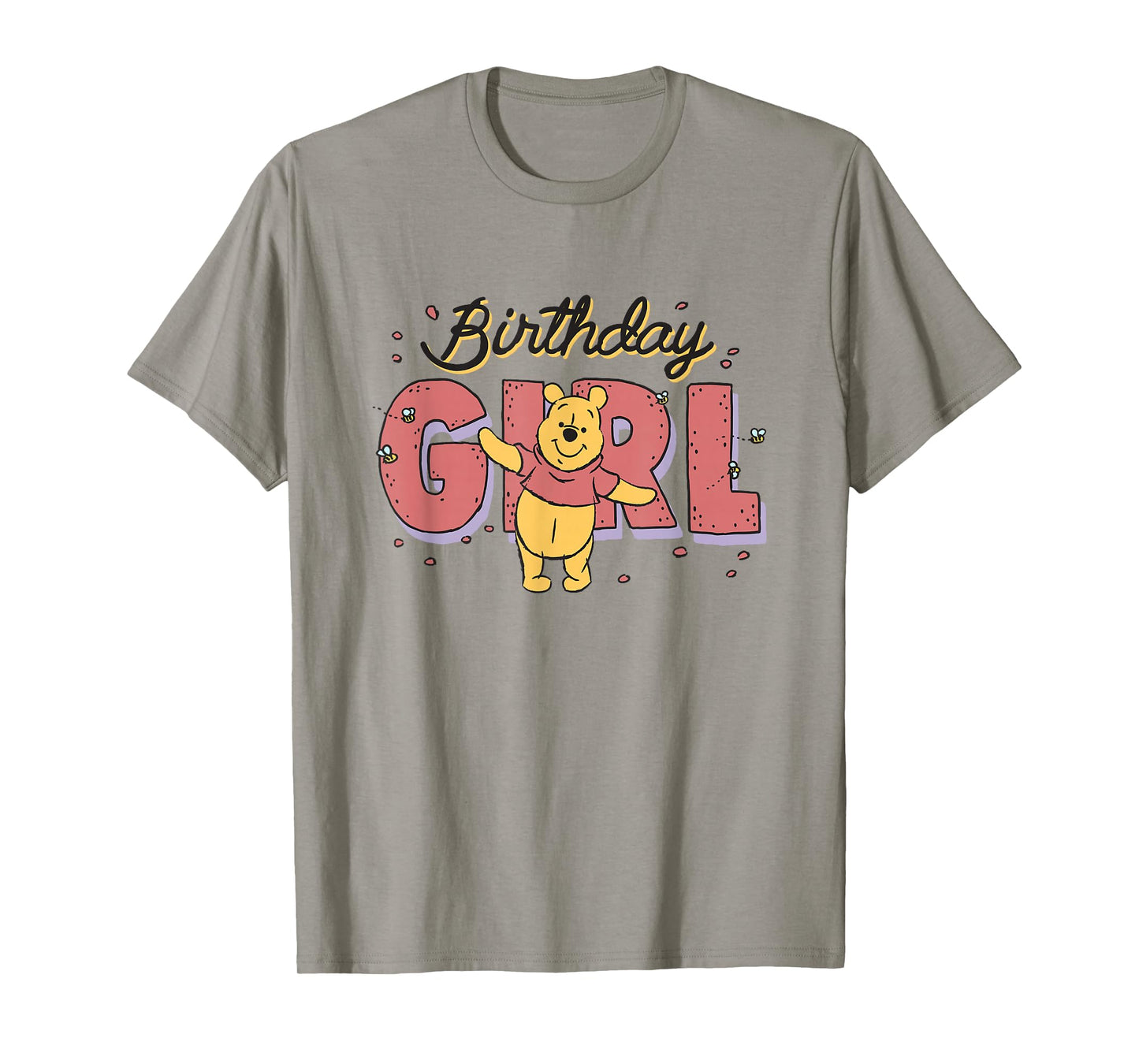 Disney Winnie the Pooh Birthday Girl Buzzing Bees T-Shirt