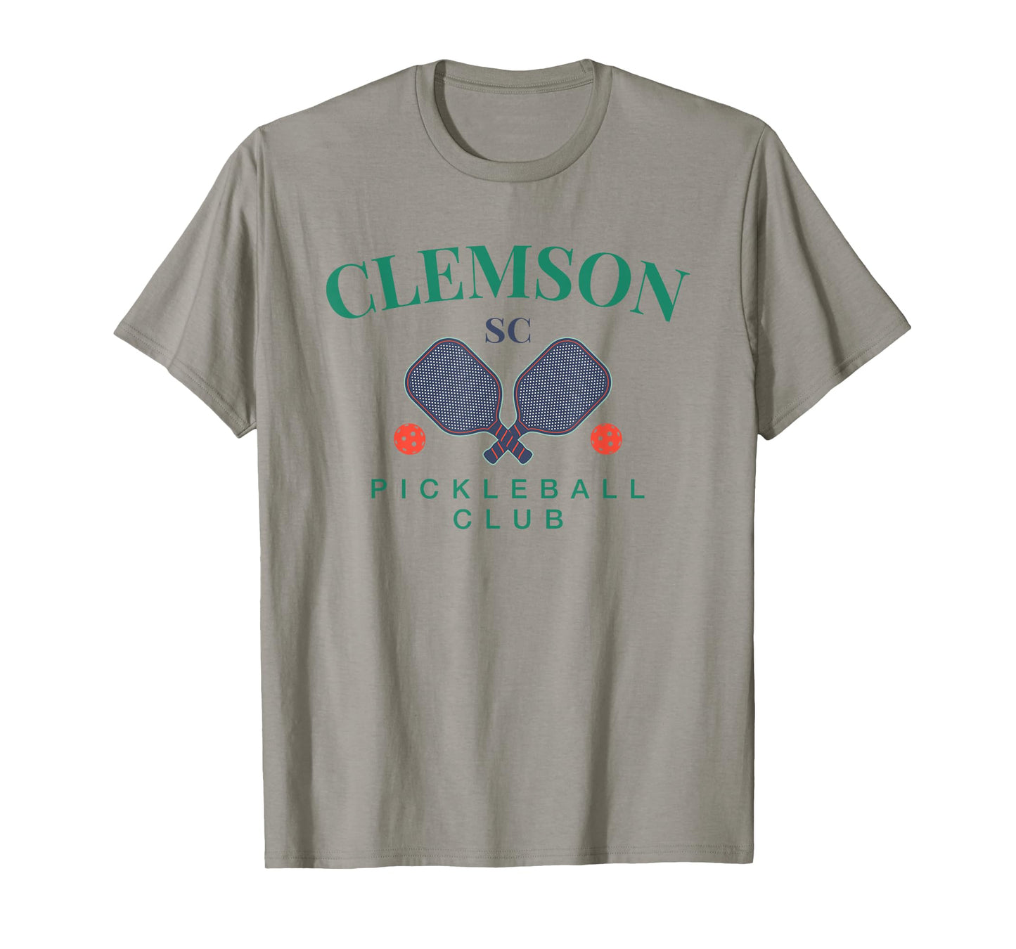 Clemson, SC Pickleball Club Tee for Paddle Players T-Shirt