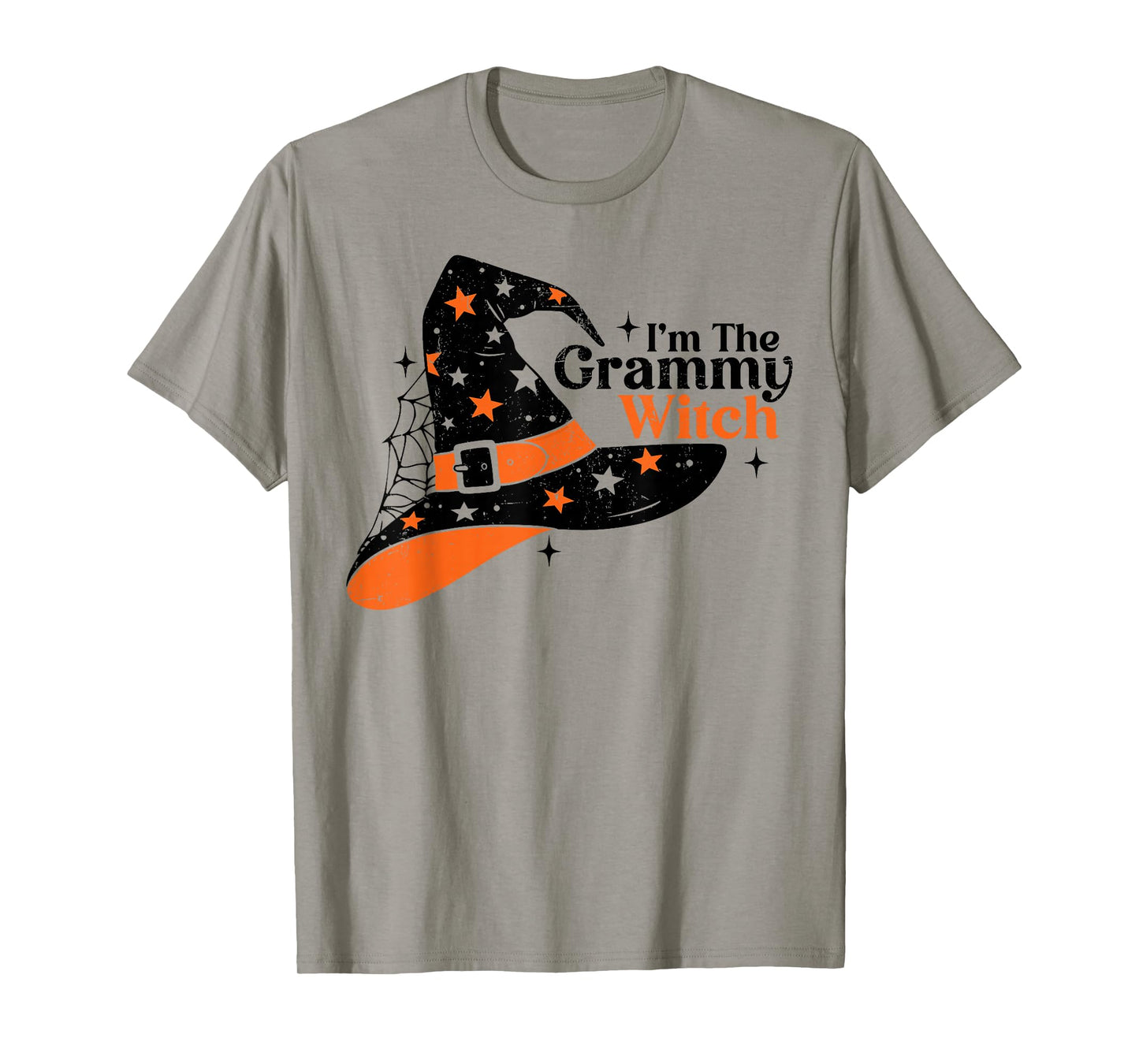 Iβm The Grammy Witch Funny Halloween Design T-Shirt