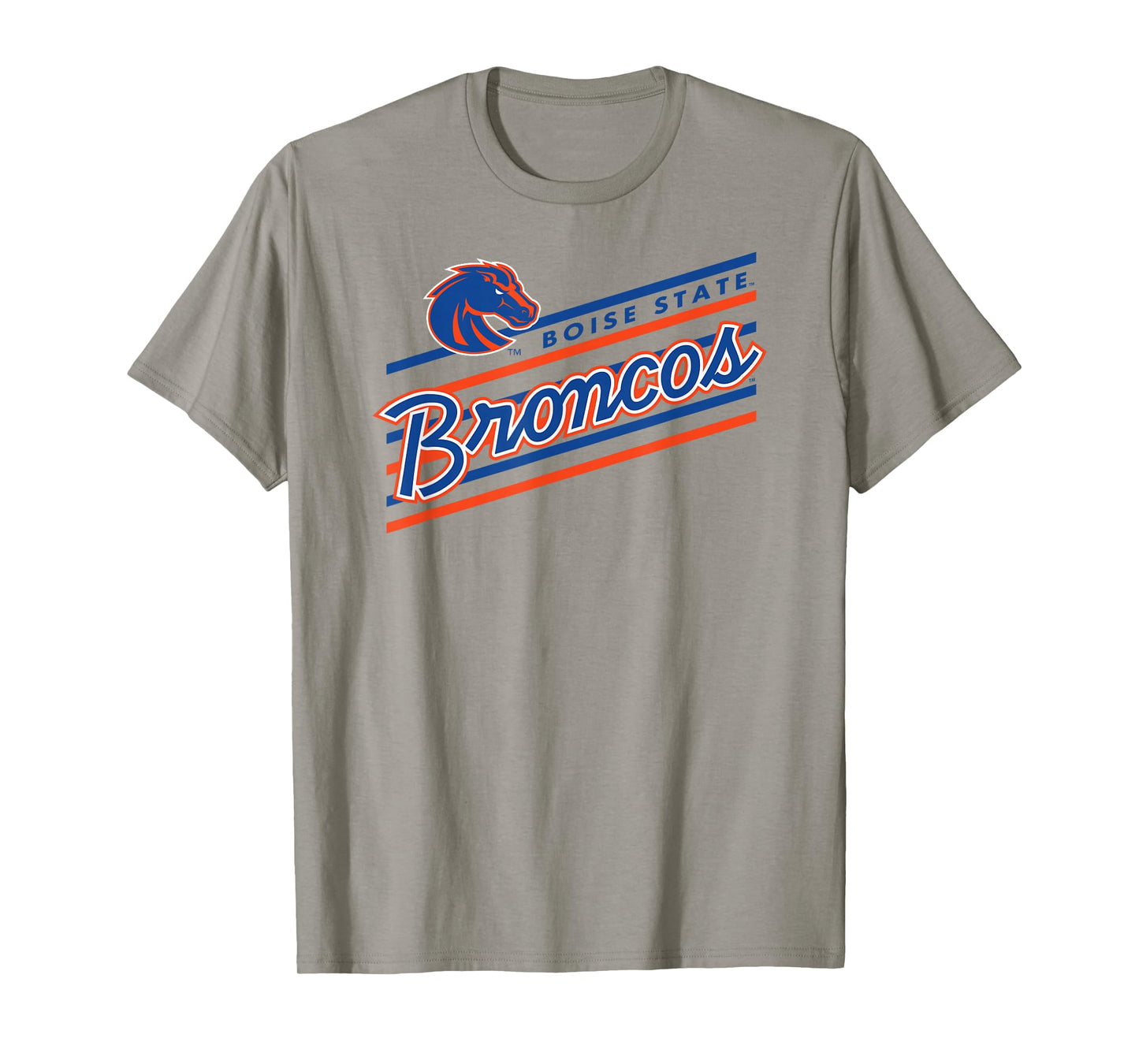 Boise State Broncos Retro Performer Gray T-Shirt