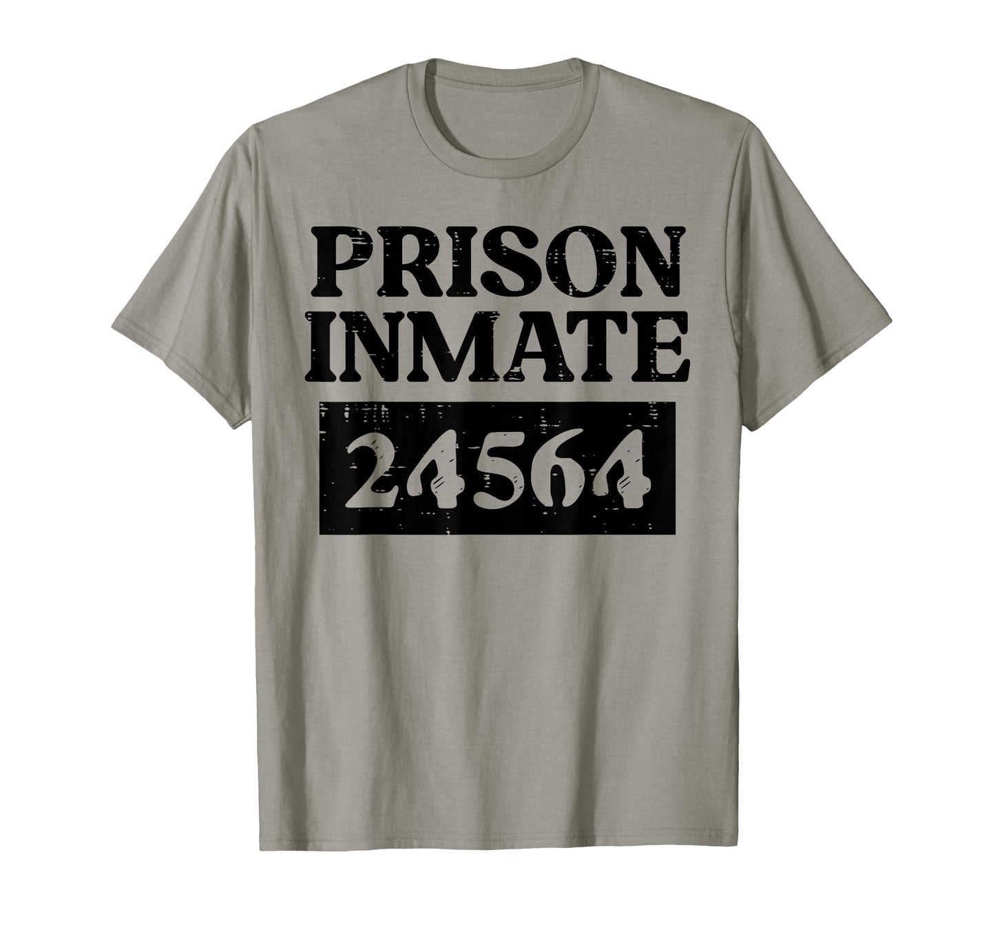 Halloween Prisoner Prison Inmate Funny Costume Men Women T-Shirt