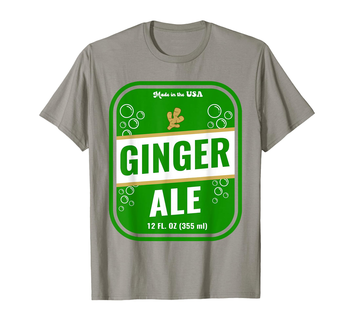 Halloween Costume Ginger Ale Unique Costume Idea T-Shirt