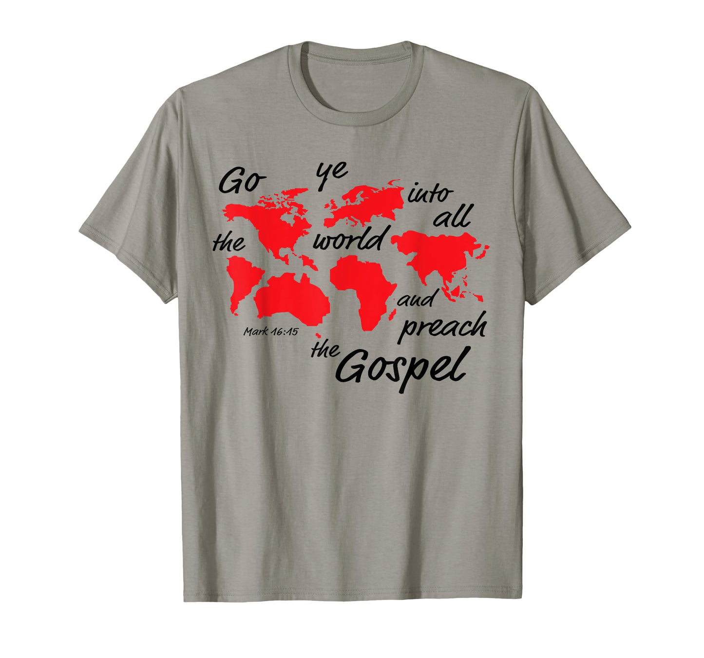 Christian Bible T-Shirt, MIssion Trip Jesus Tee T-Shirt