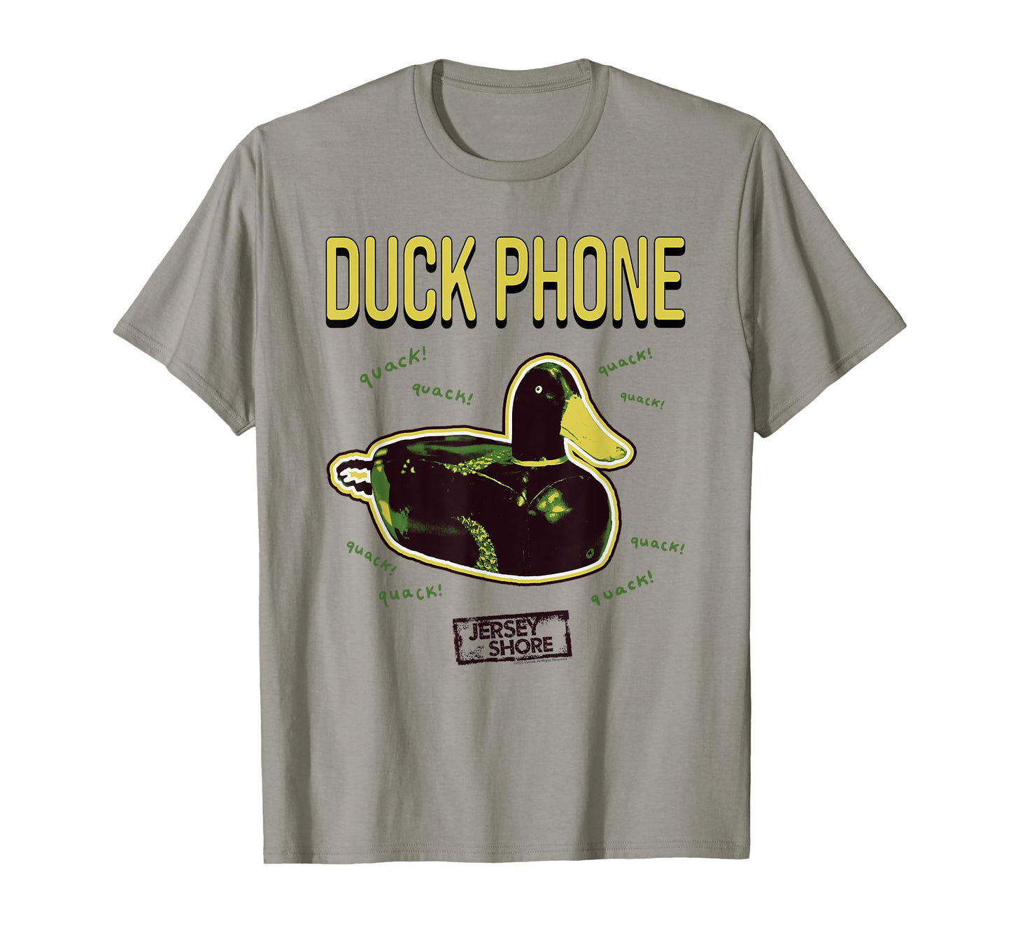Jersey Shore Duck Phone Quack Quack Reality TV T-Shirt