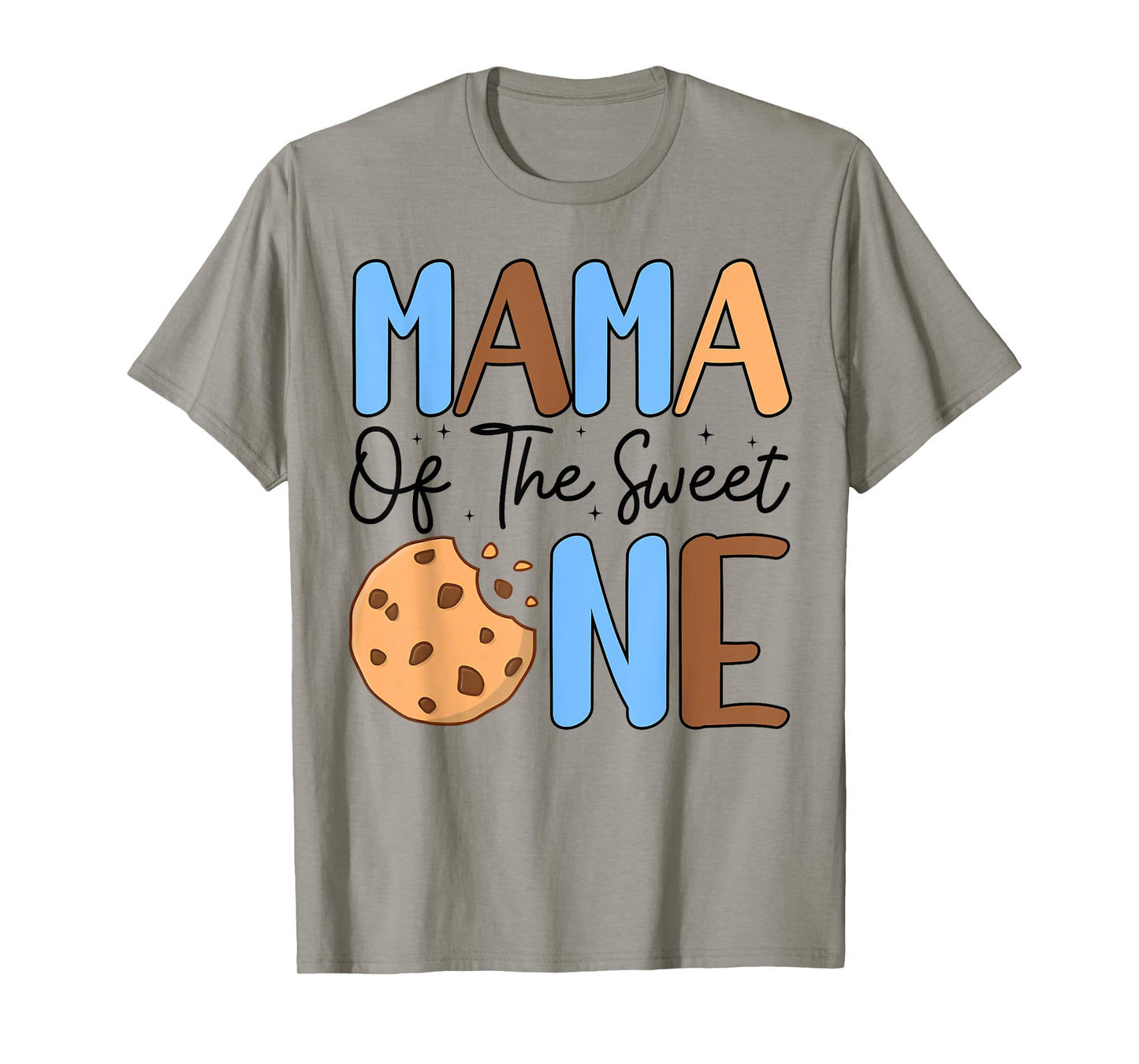 Mama Of The Sweet One Cookies & Milk 1st Birthday Family T-Shirt