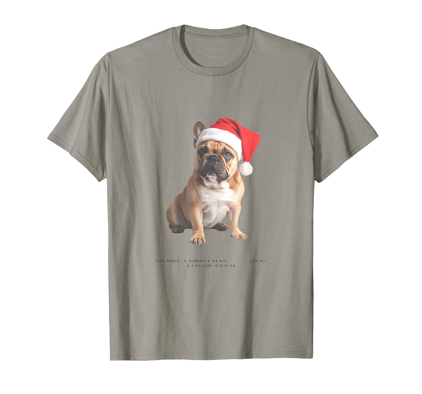 French Bulldog Christmas Dog Vintage T-Shirt