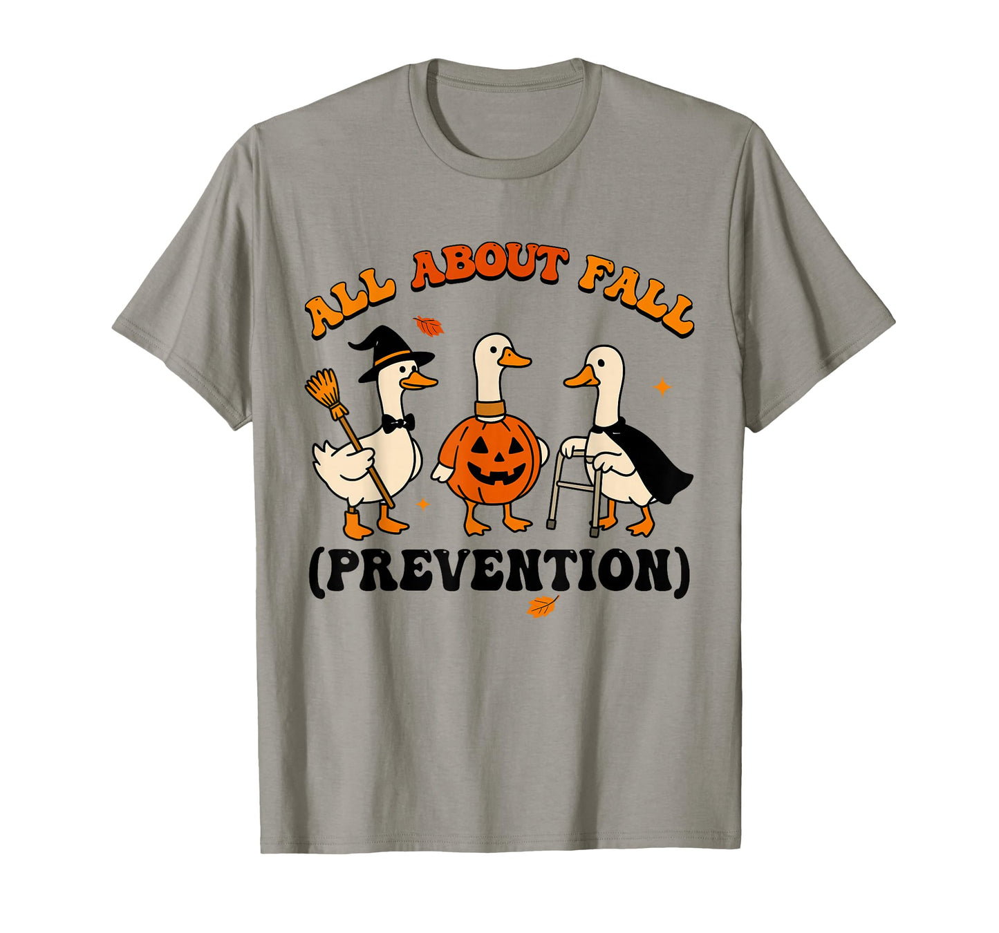 Retro All About Fall Prevention Silly Goose Physical Therapy T-Shirt