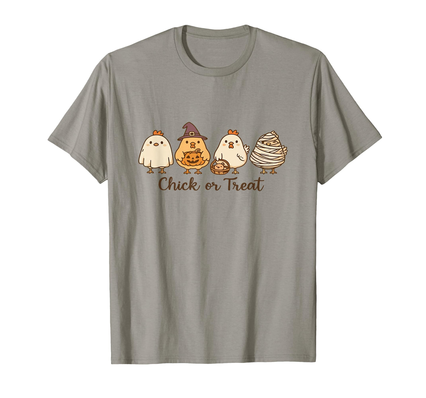 Chick or Treat Halloween Chicken Ghost Spooky Chicken Lover T-Shirt