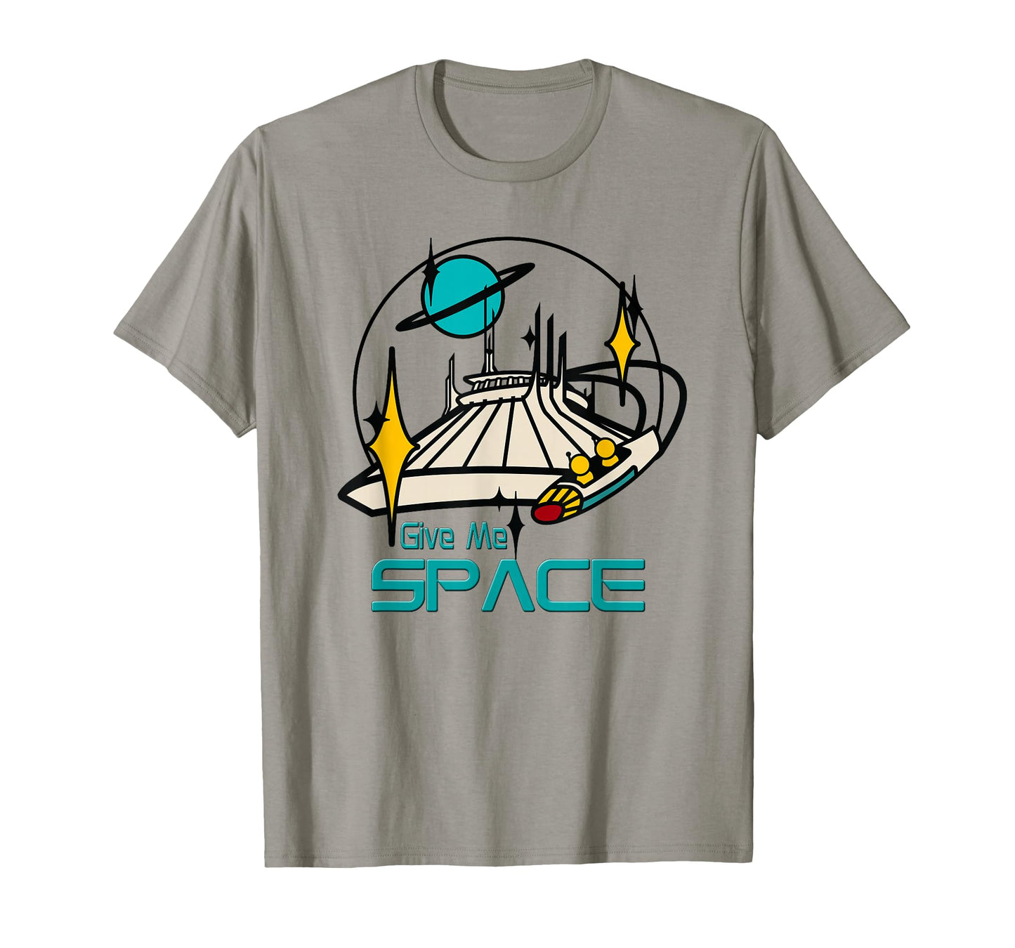 Give Me Space, Mountain Ride, Theme Park, Tomorrow, Retro T-Shirt