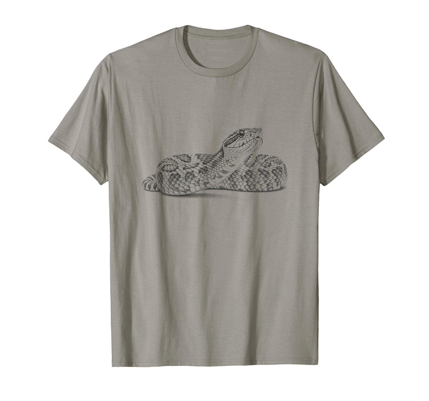 Vintage Hognose Snake Drawing Art Design T-Shirt