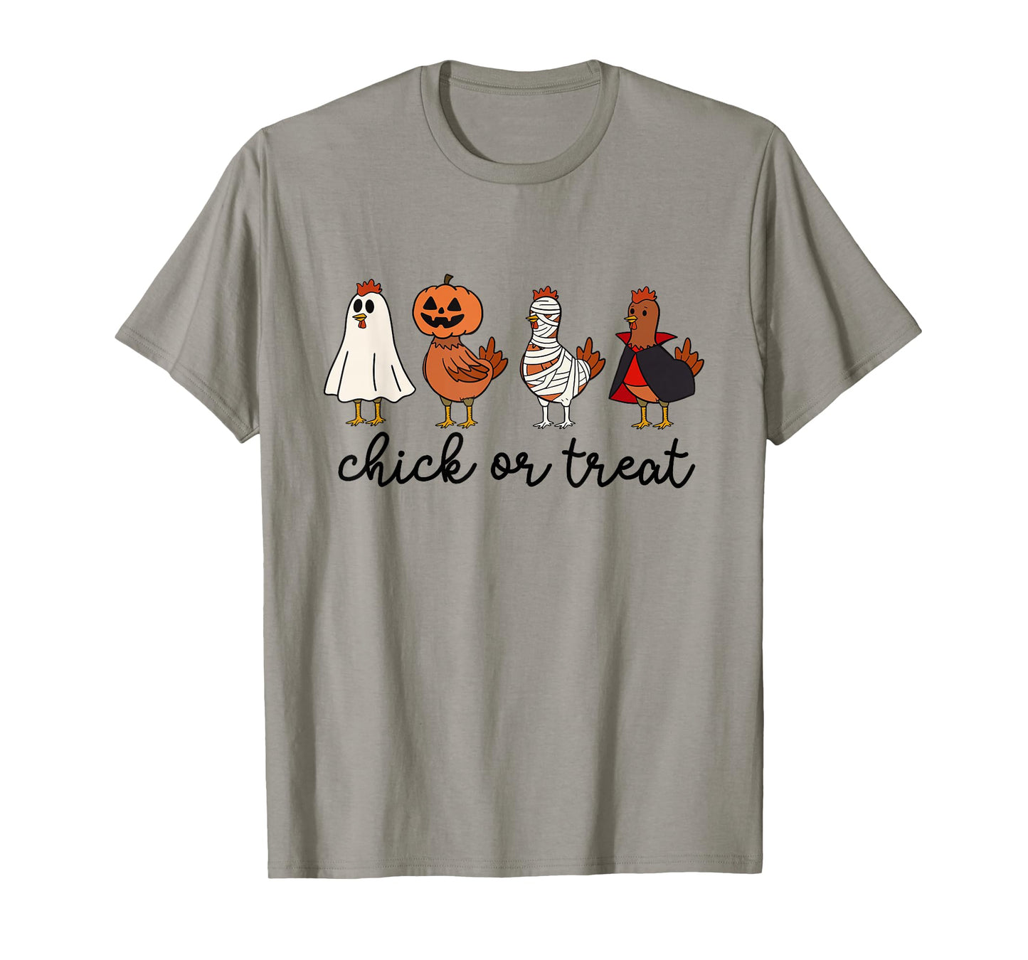 Chick or Treat Halloween Chicken Ghost Spooky Chicken Lover T-Shirt