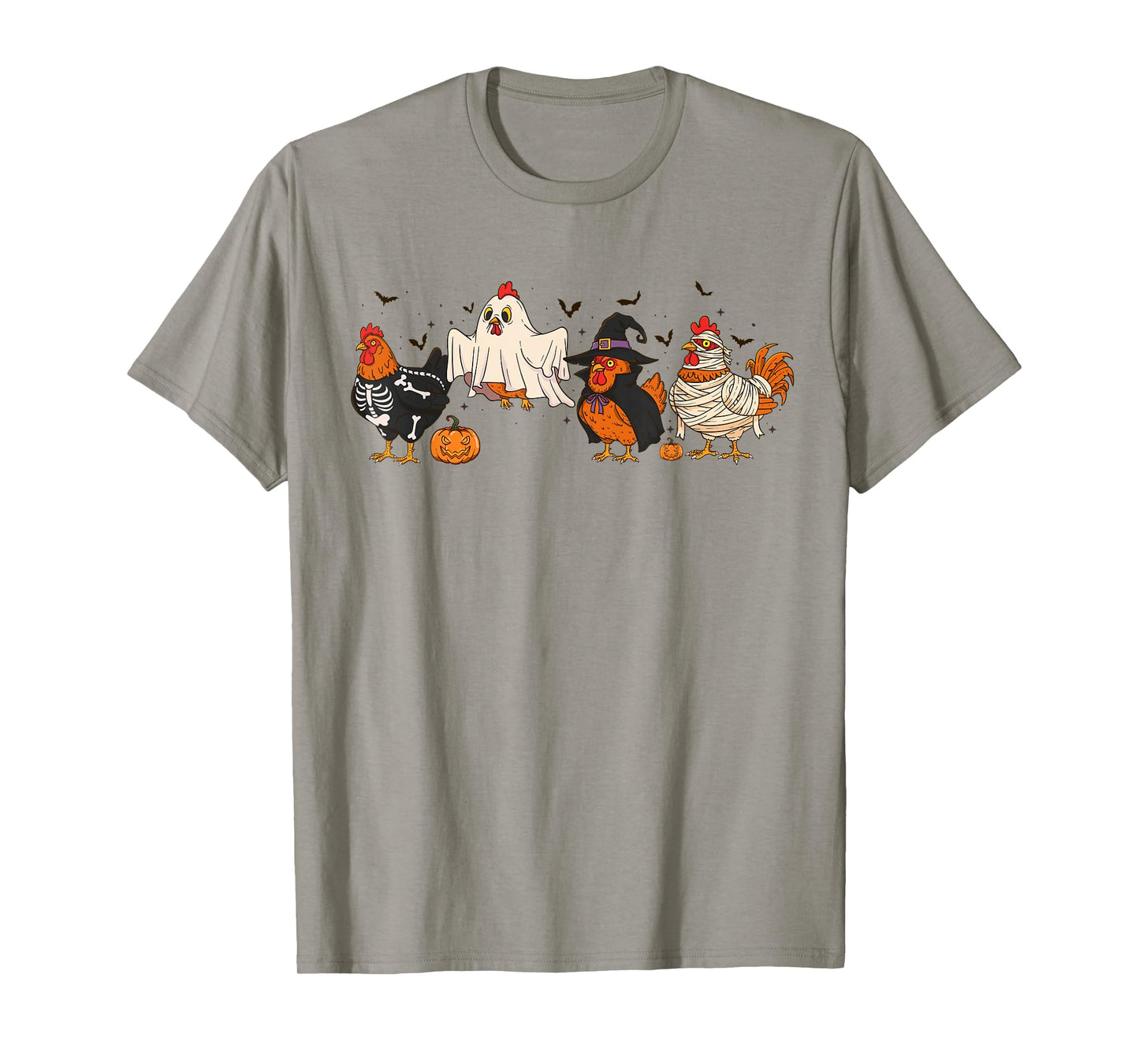 Halloween Witch Spooky Chicken T-Shirt