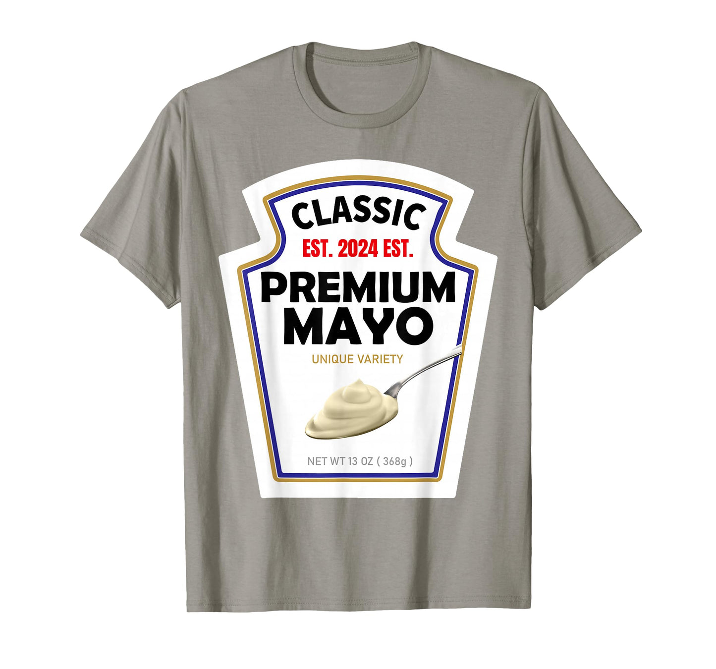 White Mayonnaise DIY Halloween Costume Couples & Group Mayo T-Shirt
