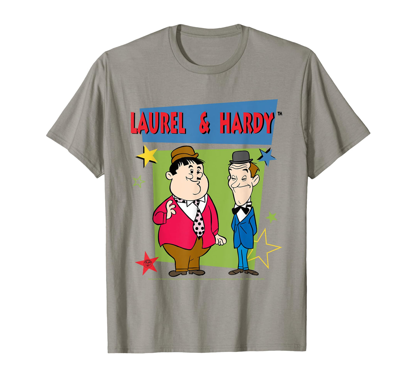 Laurel & Hardy Comic Book Stars T-Shirt