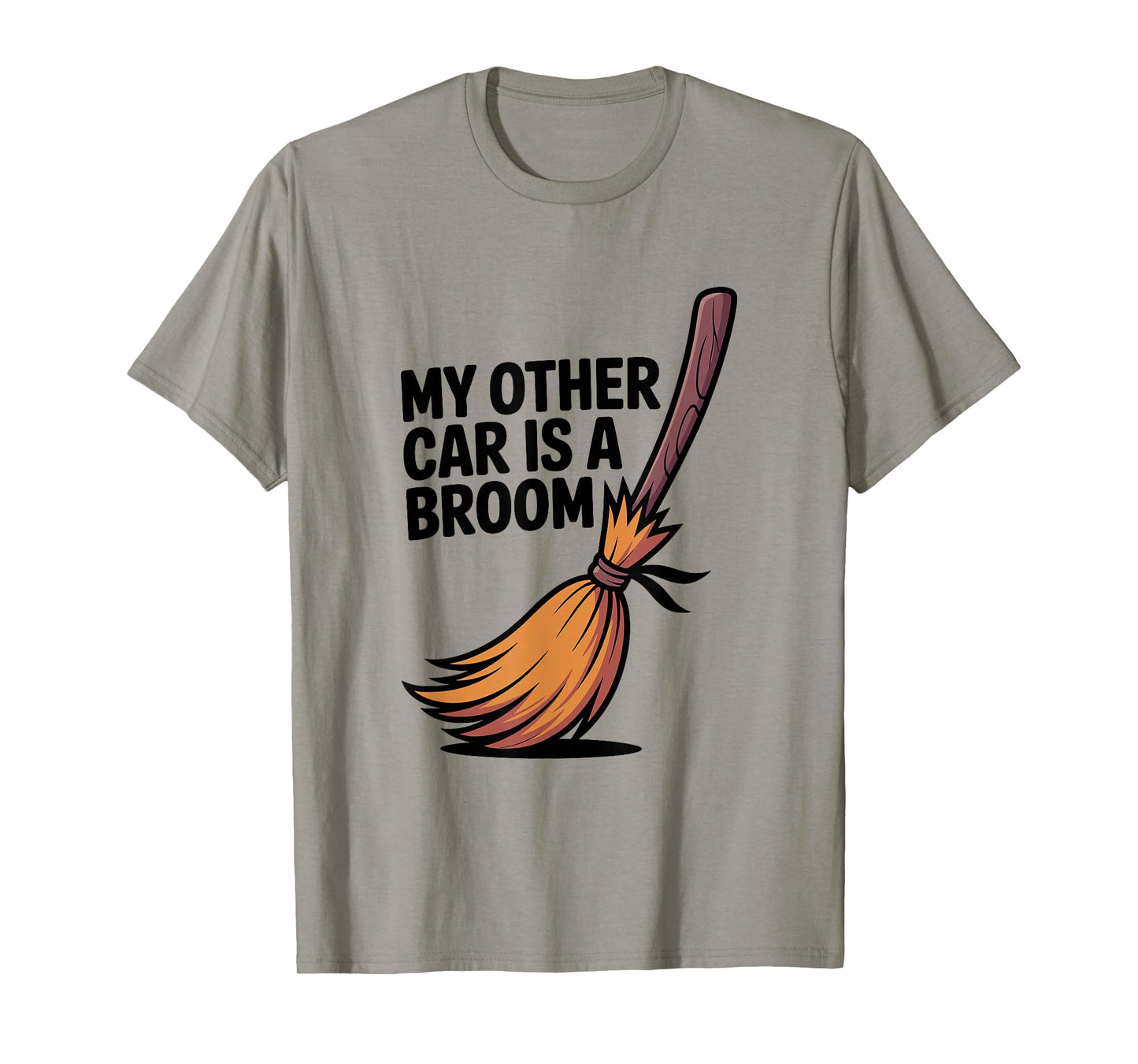 My Other Car is A Broom Funny Halloween T-Shirt