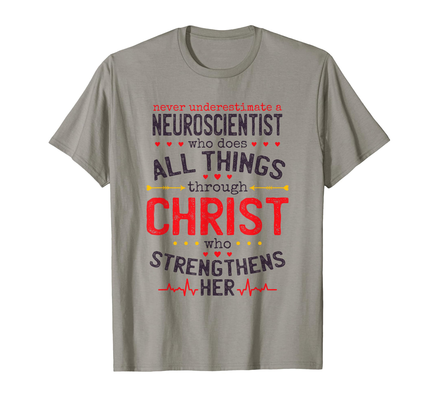 Christian Neuroscientist And Christianity Neuroscience T-Shirt