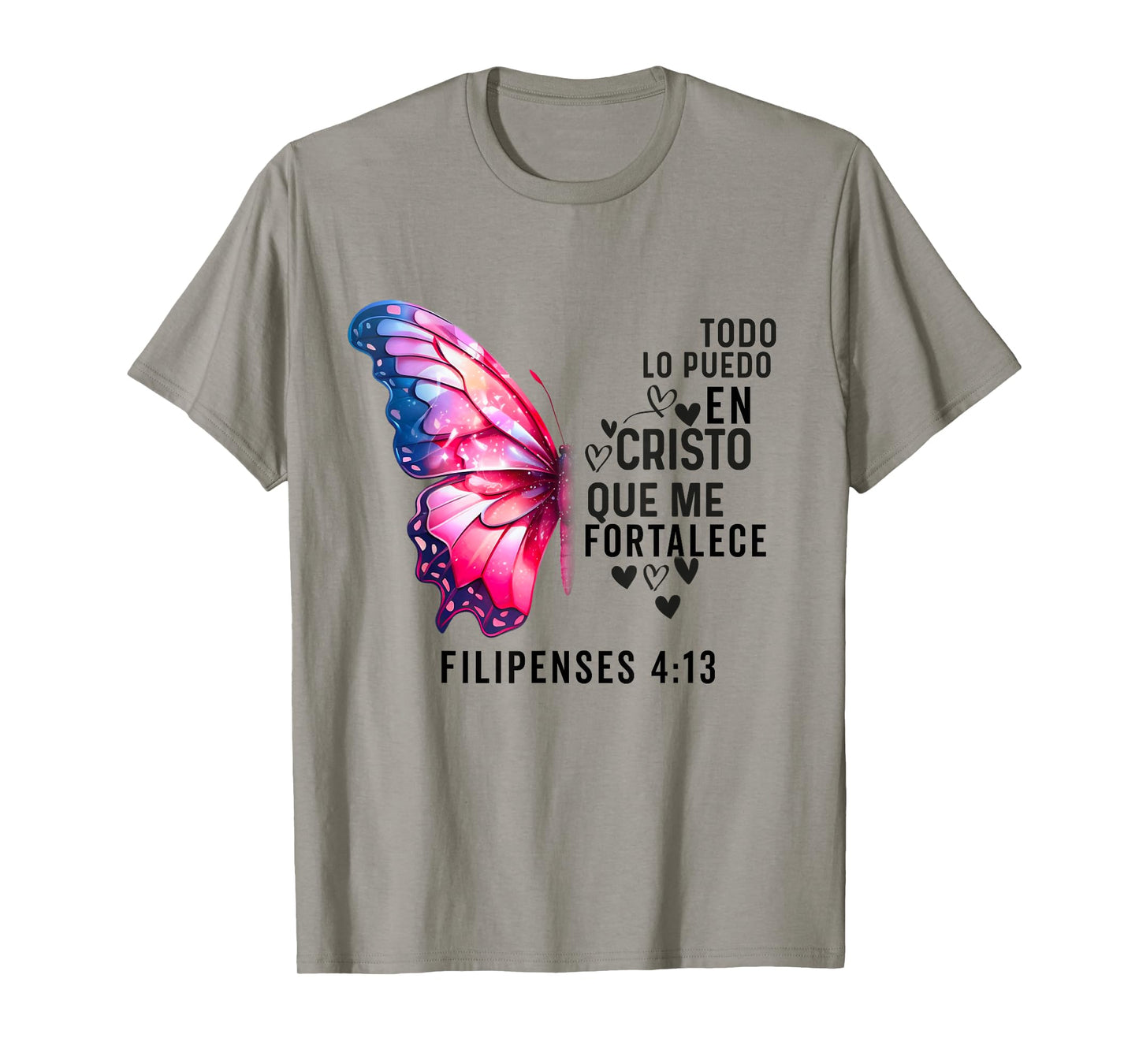 Camiseta Cristiana Para Mujer En Espanol Spanish Cristiano T-Shirt