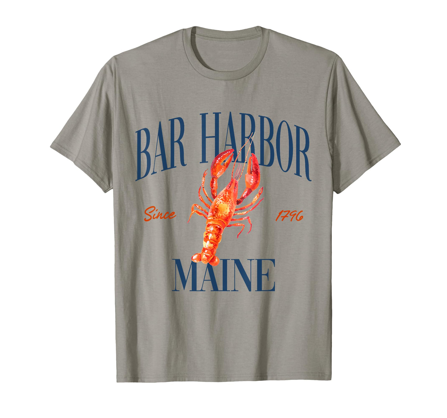 Bar Harbor Maine Est. 1796 - Old Money, Aesthetic, Retro T-Shirt