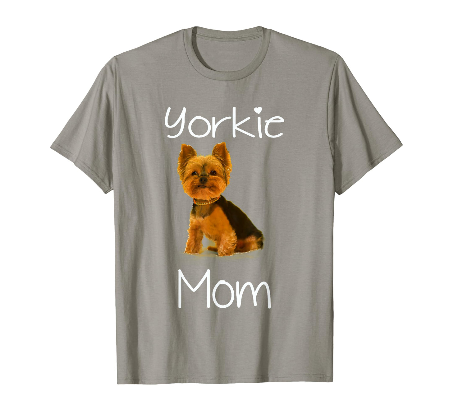 Cute Yorkie Mom T-Shirt Dog Mom Shirt For Women