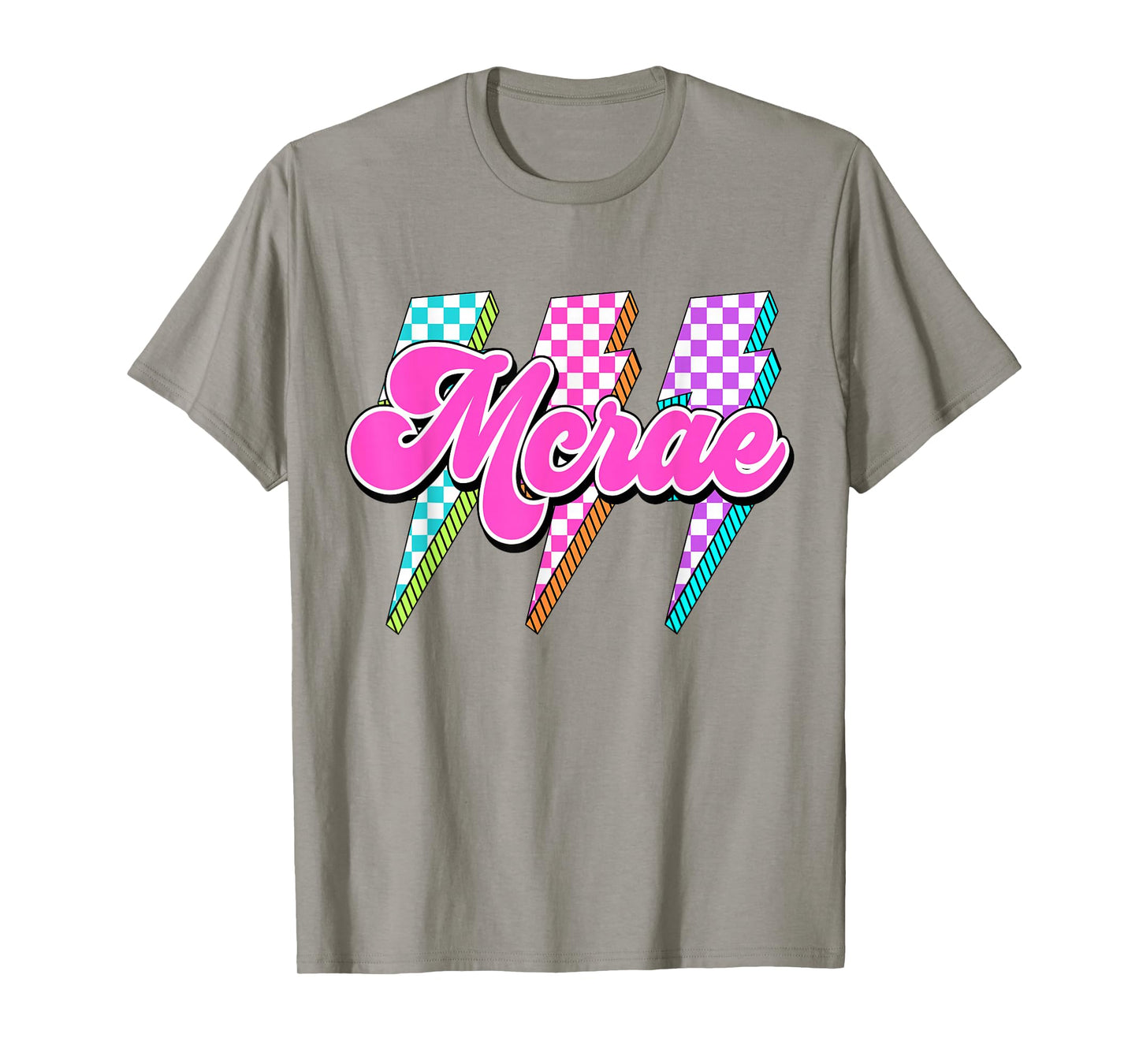 McRae Checkered I Love McRae 80's Vintage T-Shirt