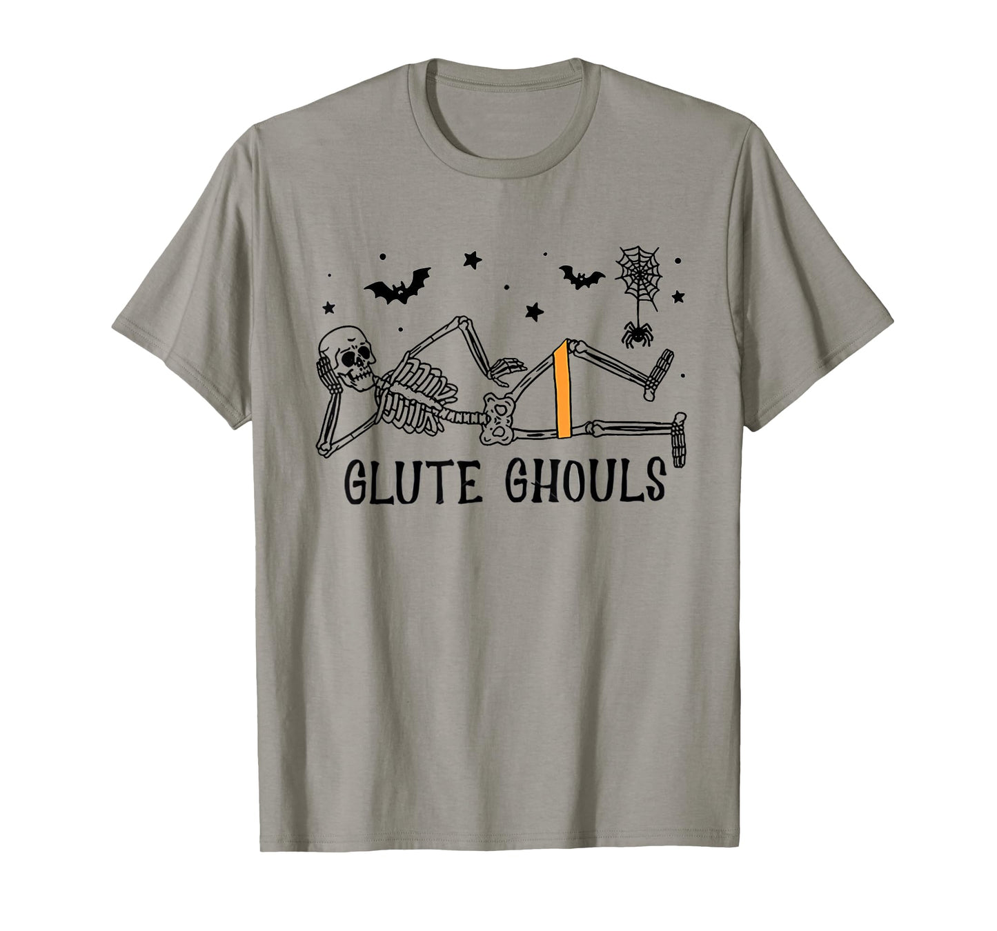 Glute Ghouls Fall Physical Therapy Halloween Spooky Season T-Shirt