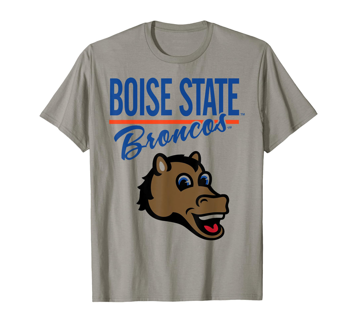 Boise State Broncos Mascot White Officially Licensed T-Shirt