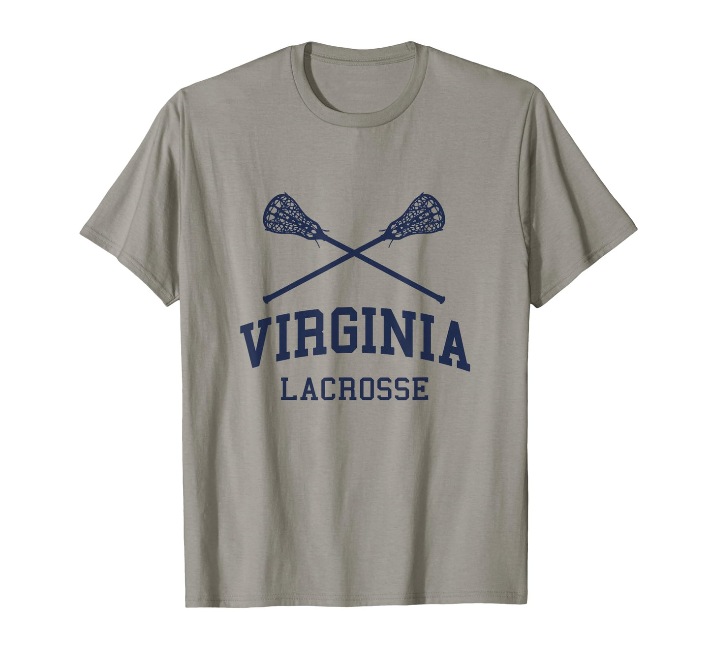 vintage virginia lacrosse Virginia Lacrosse Vintage LAX Weathered T-Shirt