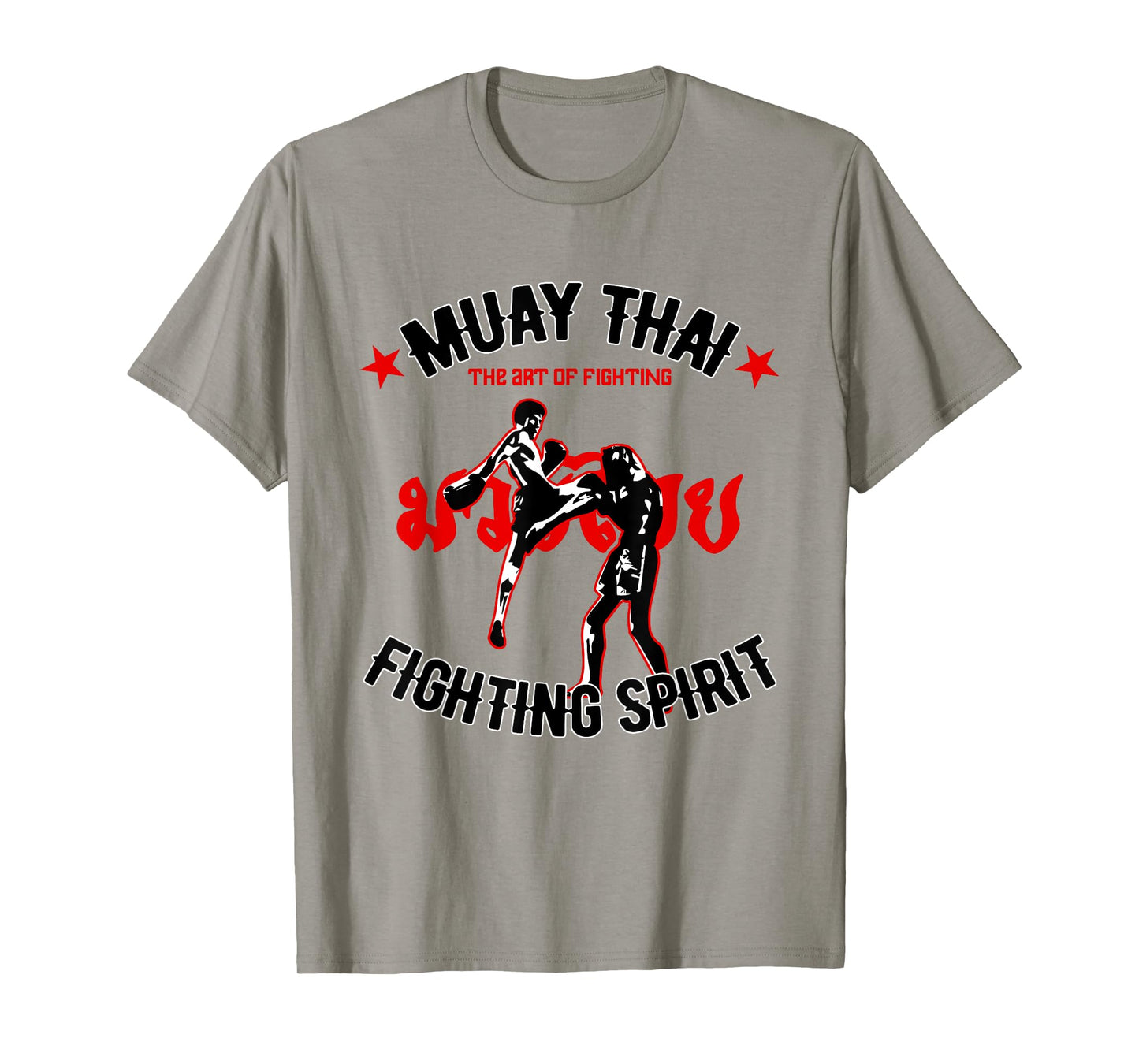 Muay Thai Art of Combat Kickboxing Retro MMA Fitness Studi T-Shirt