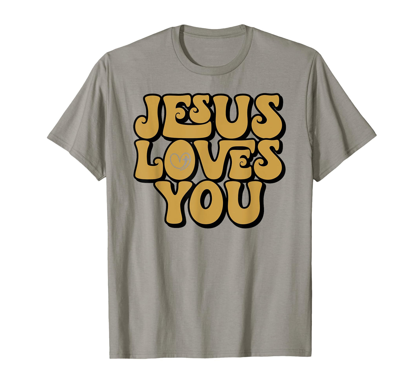 Jesus Loves You Retro Vintage Style Graphic Men Womens T-Shirt