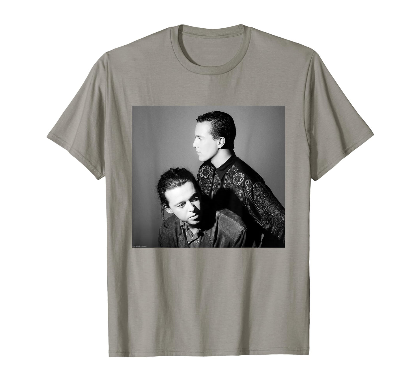 Tears For Fears Shout Pop Duo Portrait By Simon Fowler T-Shirt