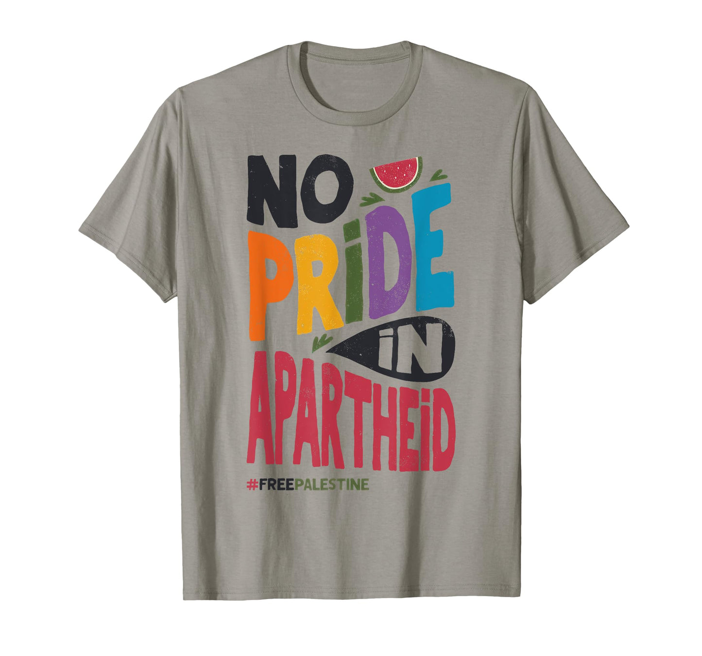 No Pride in Apartheid Poster, Free Palestine, Gay Pride T-Shirt