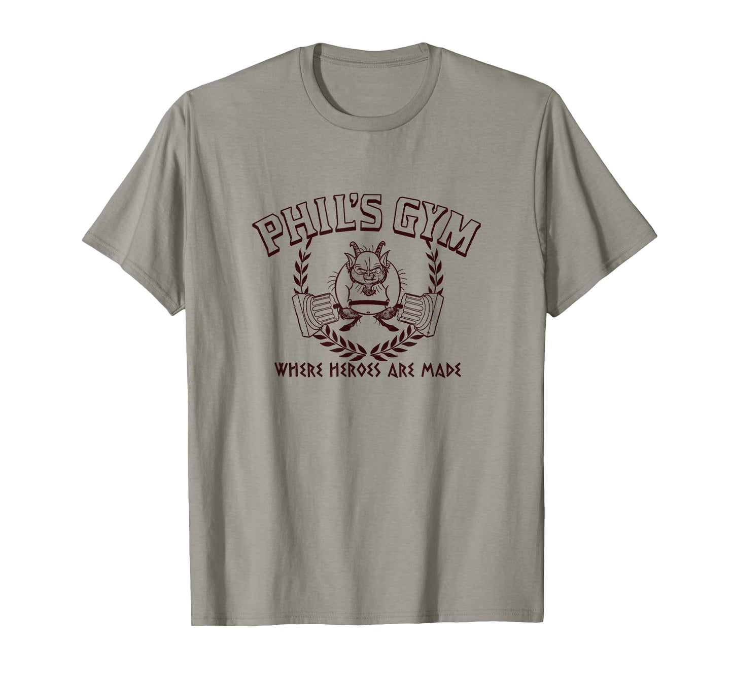Disney Hercules Phil's Gym Where Heroes Are Made Big Poster T-Shirt